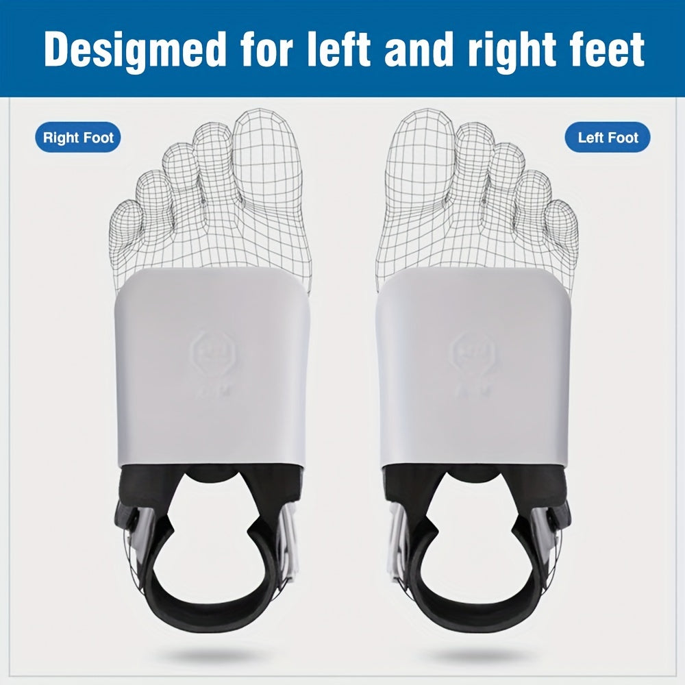 Foot Drop Corrector Brace with Airbag Support Breathable Ankle Brace BOA Strap Lace-Up Closure Triangle Support for Daily Wear Recovery Walking Left or Right Foot S-XXL