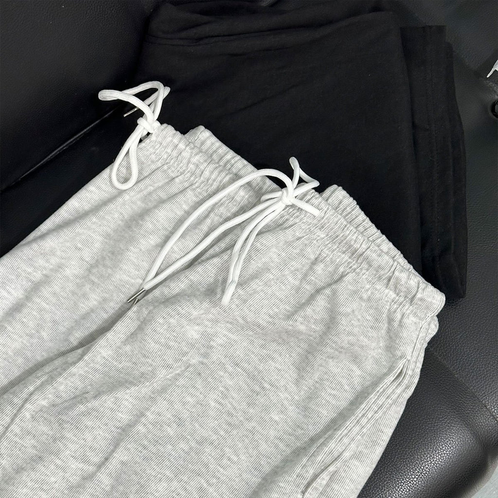 Women's Wide Leg Sweatpants 2-Pack Elastic Waist Loose Casual Joggers with Pockets for Workout Training Loungewear All Season S M L XL XXL Mixed Colors
