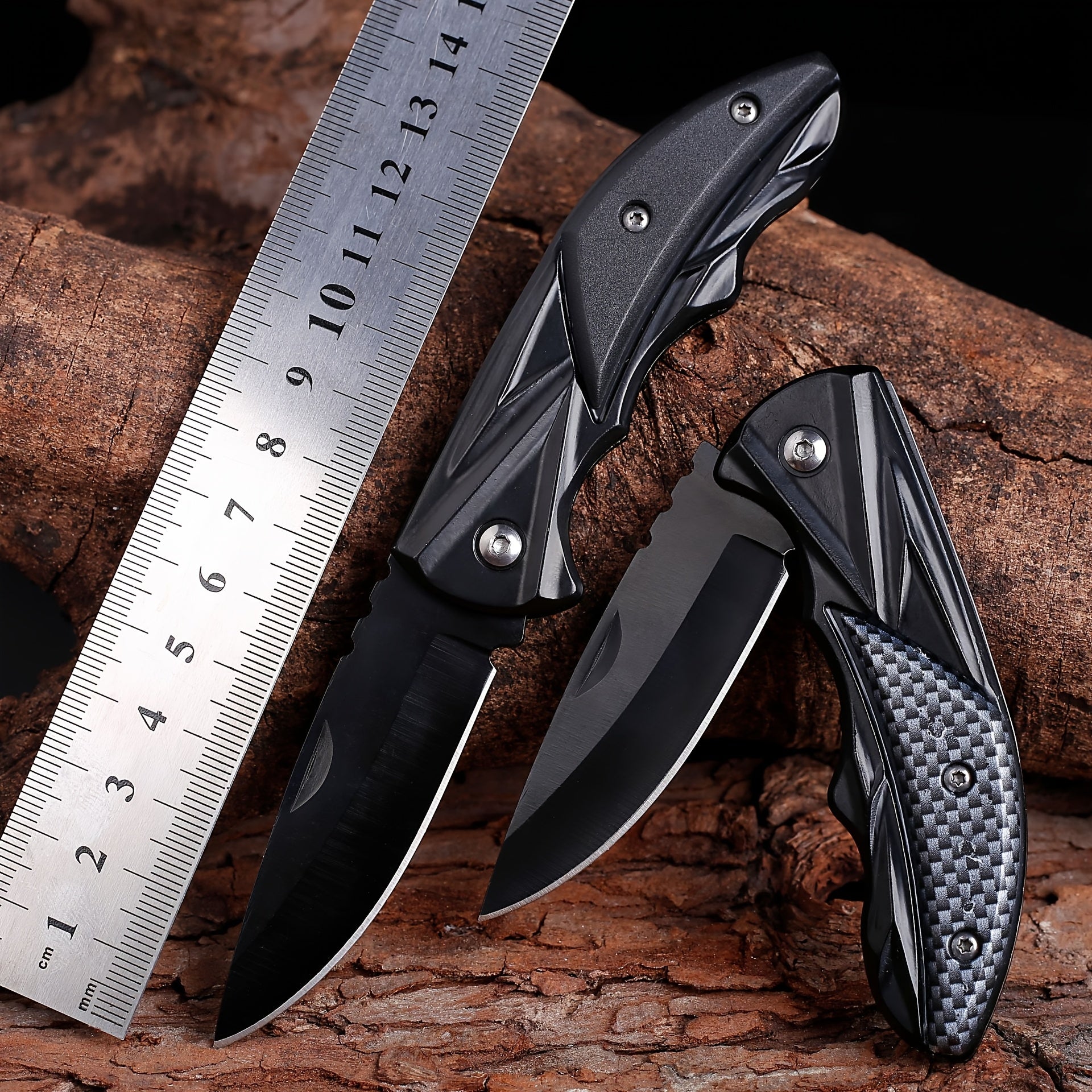 1000 Lumen Tactical Flashlight & Pocket Knife 2-Piece Survival Set – USB Rechargeable 250M Beam 4-Mode Aluminum Flashlight + Clip Knife for Camping Hiking Fishing Emergency EDC