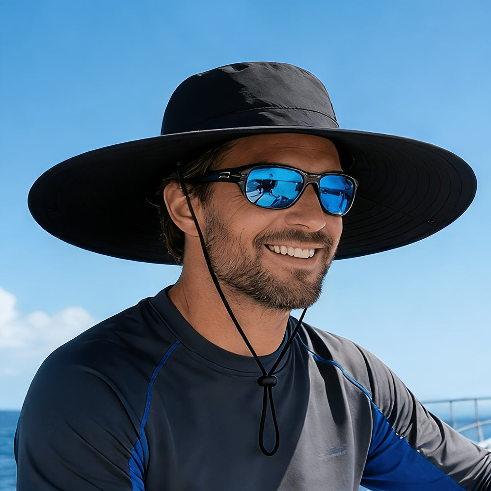 USB Rechargeable Dual Fan Hat Solar Sun Cap with Adjustable Strap Powerful Airflow Long Battery Life Cooling Hat for Fishing Hiking Camping Gardening Outdoor Activities