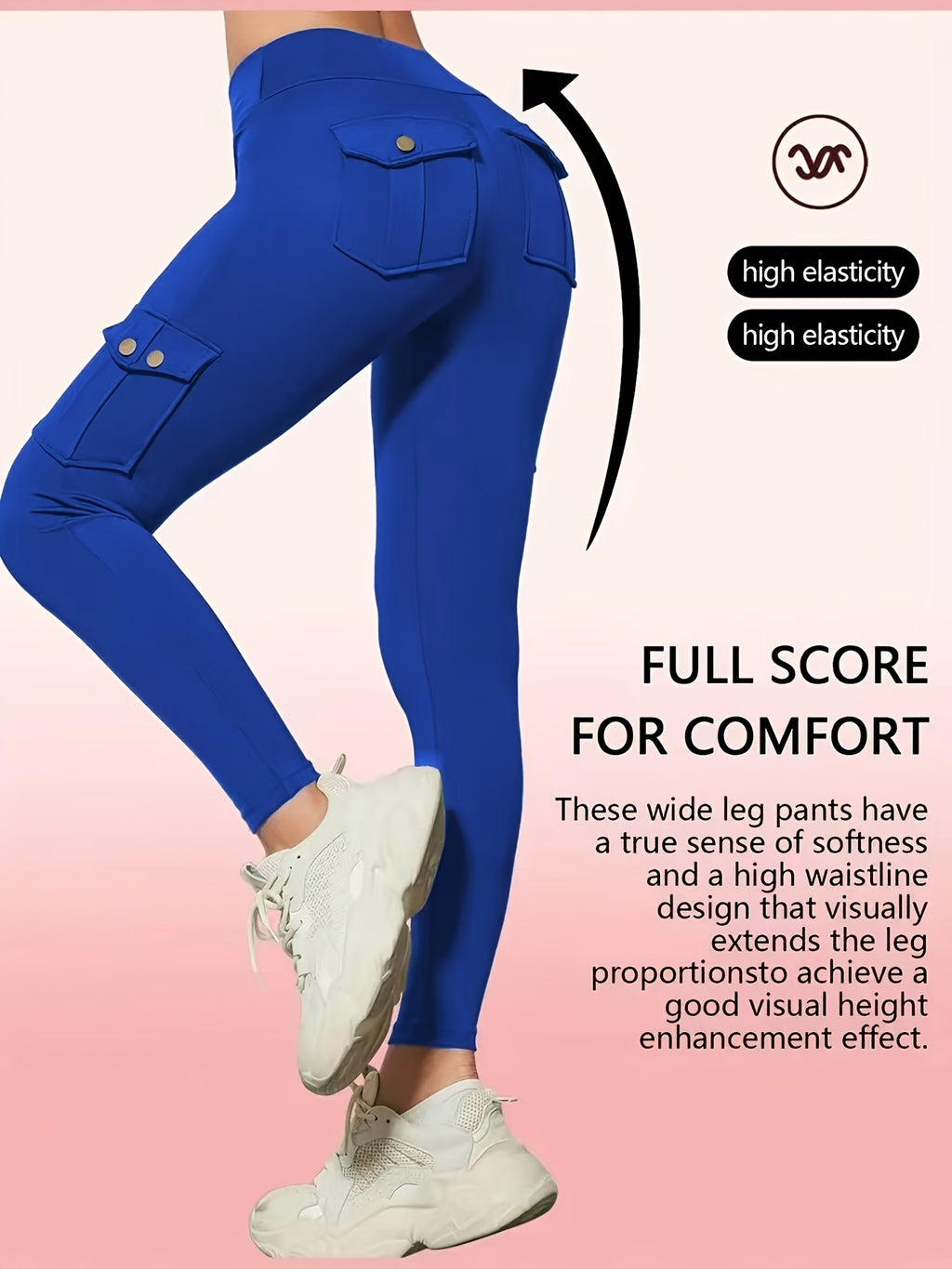 Women's Compression Leggings 3-Pack High Waisted with Flap Pockets Button Design All-Season Elastic Running Yoga Gym Sports Leggings Black Blue Gray Pink Red M-XXL
