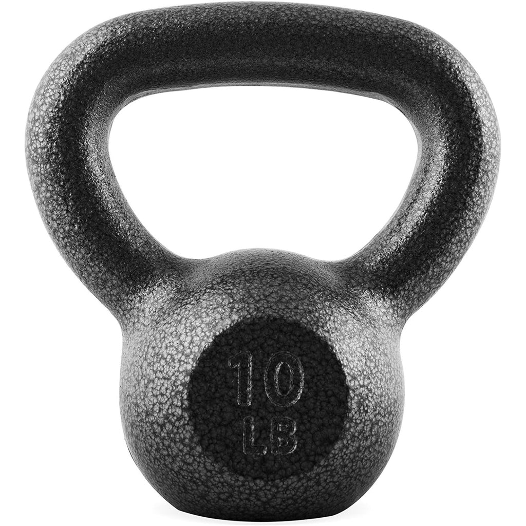 Cast Iron Kettlebell 10 25 35 50 70 LB Hammerstone Painted Flat Bottom Wide Handle – Home Gym Strength Training CrossFit HIIT Full Body Workout Weight