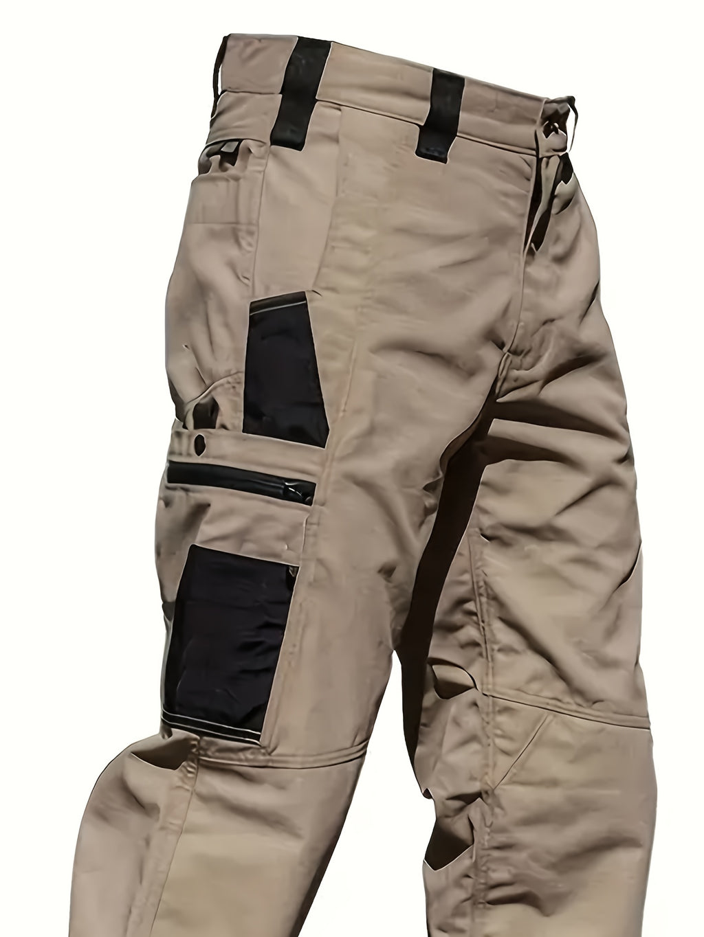 Men's Tactical Cargo Pants 2-Pack – Ripstop Multi-Pocket Work Pants for Camping, Hiking, Hunting & Fishing, Straight Leg All-Season Outdoor Pants, Sizes S-XXXL