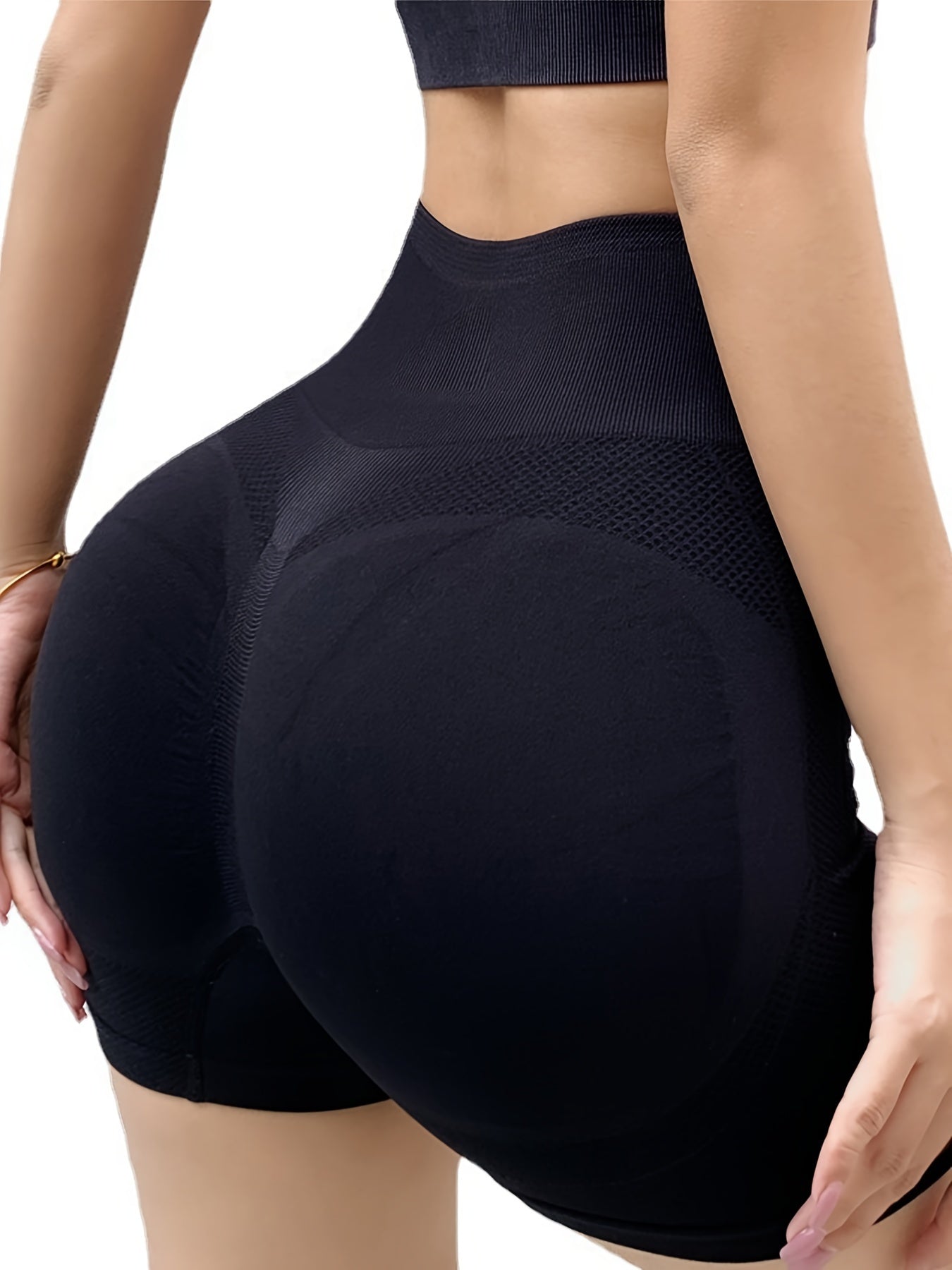 Women's High Waist Gym Shorts 4-Pack Seamless Quick-Dry – High-Stretch Yoga Short Leggings for Workout Running Pilates HIIT Biker Shorts Squat Proof Compression Athletic Shorts M L XL