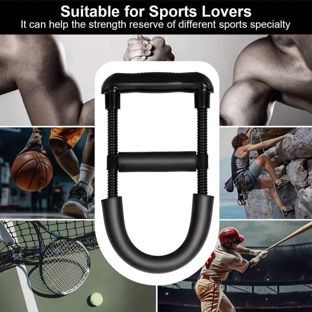 Forearm Strengthener Wrist Exerciser Adjustable Tension Hand Grip Trainer Arm Strength Developer for Home Gym Workout Beginner and Pro 1pc or 2pcs