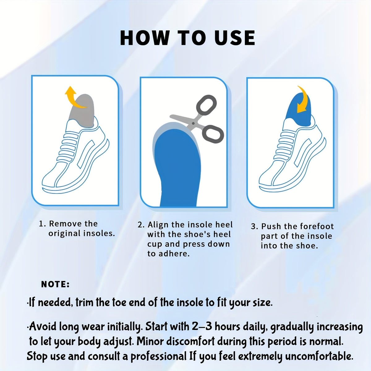 Arch Support Insoles for Plantar Fasciitis & Flat Feet – Heavy Duty Shoe Inserts for Men & Women, 300+ LBS Support, Gel Cushion Insoles for Work Boots, Running, Hiking, Standing All Day Comfort