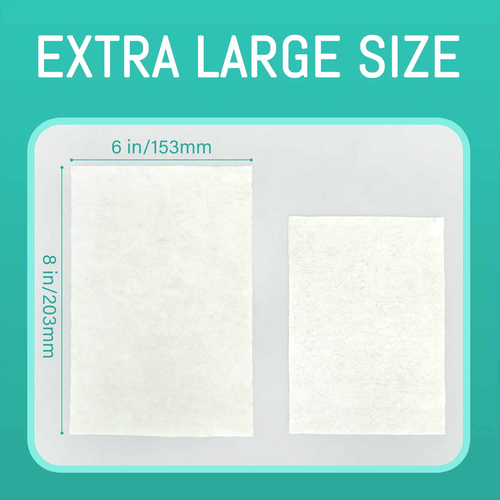 Flushable Wet Wipes Extra Large – Thickened Plant-Based Butt Wipes, Alcohol-Free, Hypoallergenic, Septic Safe, 48 Count Per Pack | Baby, Feminine, Incontinence & Travel Personal Care Wipes
