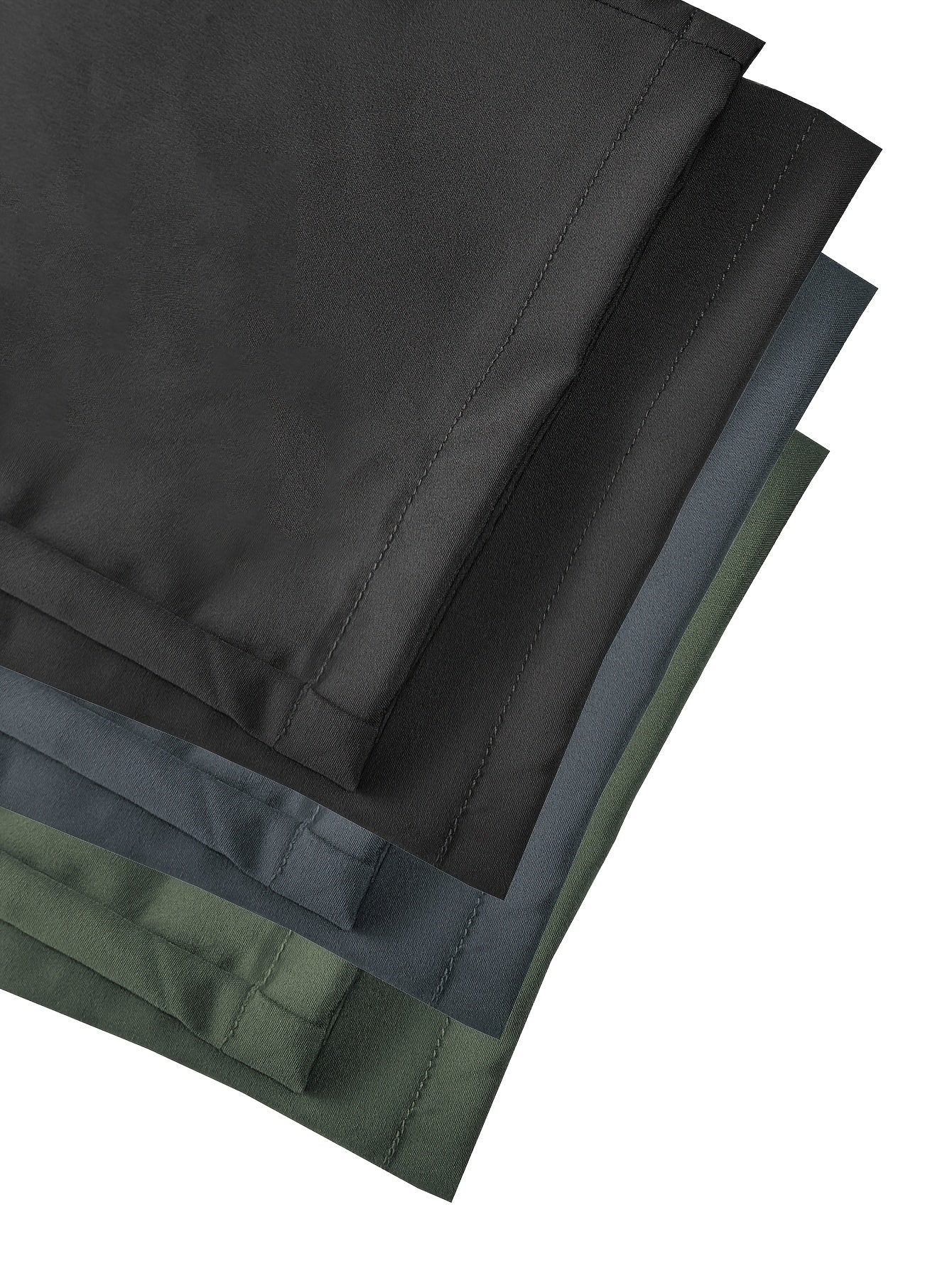 Men's Lightweight Cargo Pants with Drawstring & Elastic Waist – Multi Zipper & Side Pockets, Breathable Regular Fit for Hiking, Camping & Casual Outdoor Wear, S-XXXL