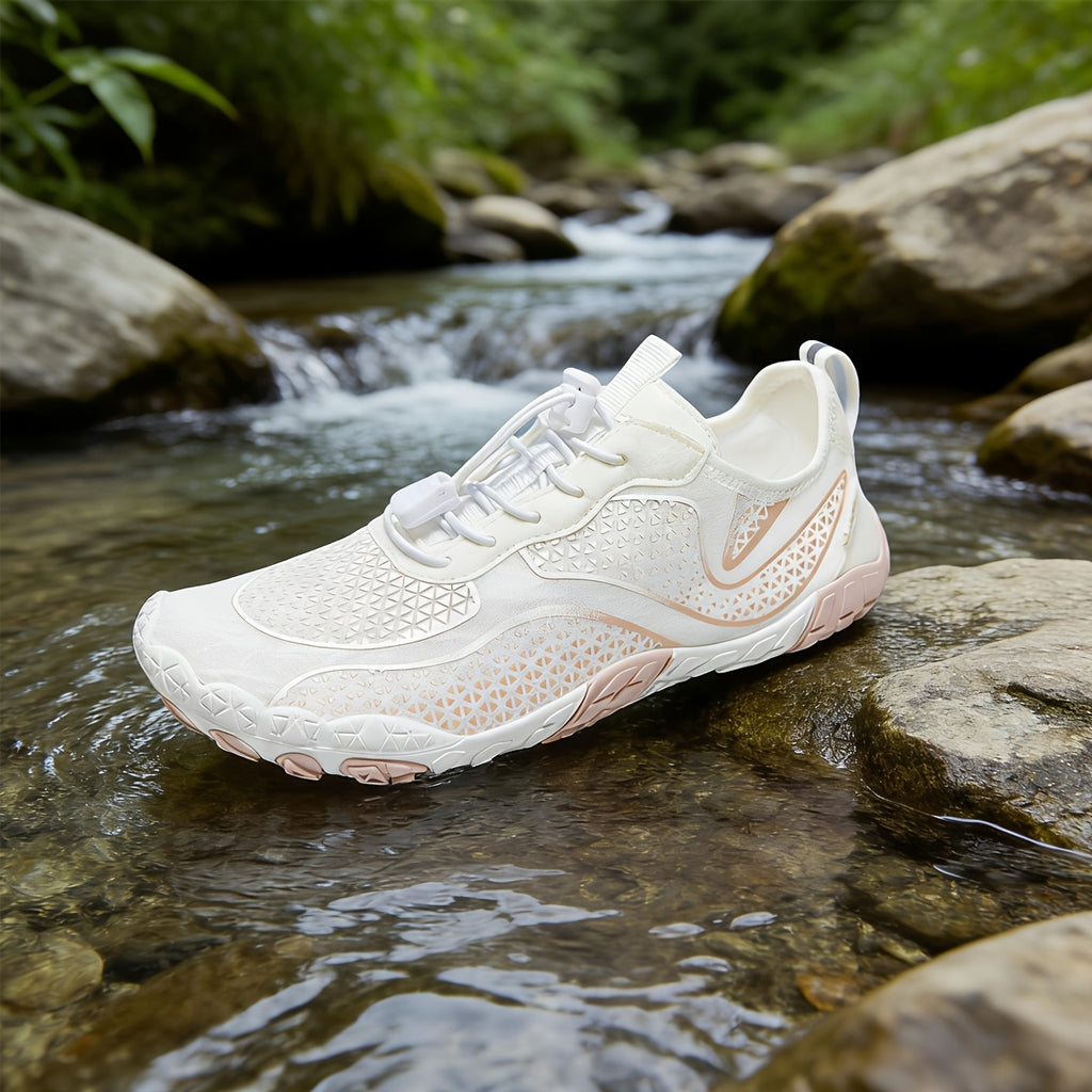Barefoot Shoes for Women Wide Toe Box Lightweight Non-Slip Breathable Athletic Walking Hiking Water Shoes Beach Pool Swim US 6-11