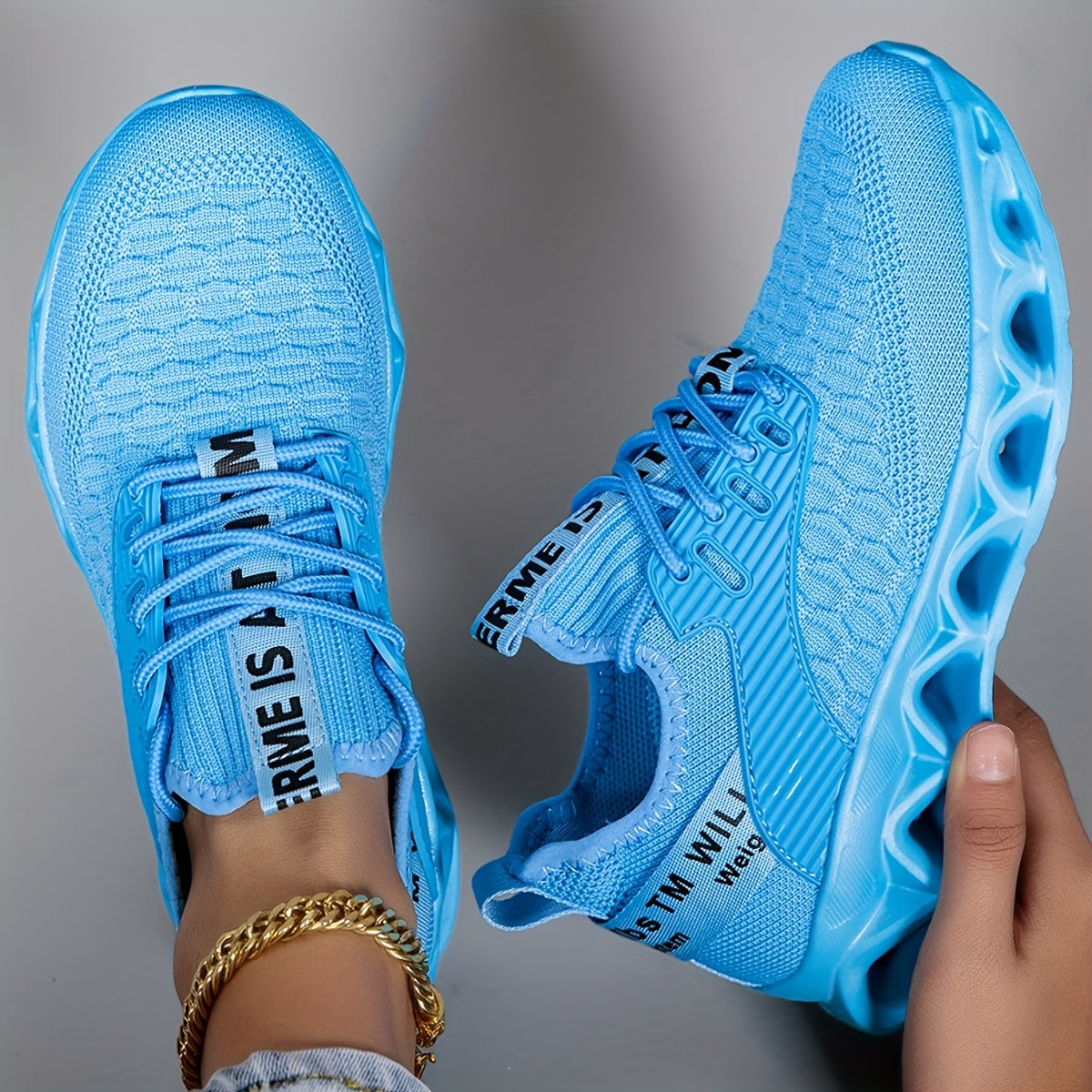 Women's Sneakers Athletic Running Shoes Lightweight Breathable Mesh Tennis Shoes Lace-Up Walking Shoes Casual Workout Shoes for Women Multiple Colors US 6-17.5