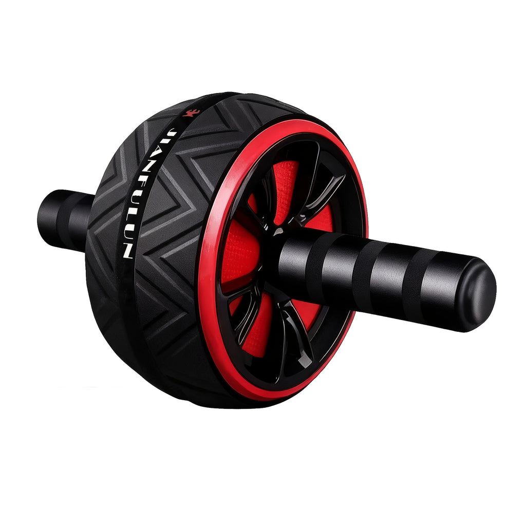 Ab Wheel Roller with Knee Pads Core Strength Training Balance Ab Workout Crunch Machine Home Gym Muscle Toning Arms Abs Fitness Gift
