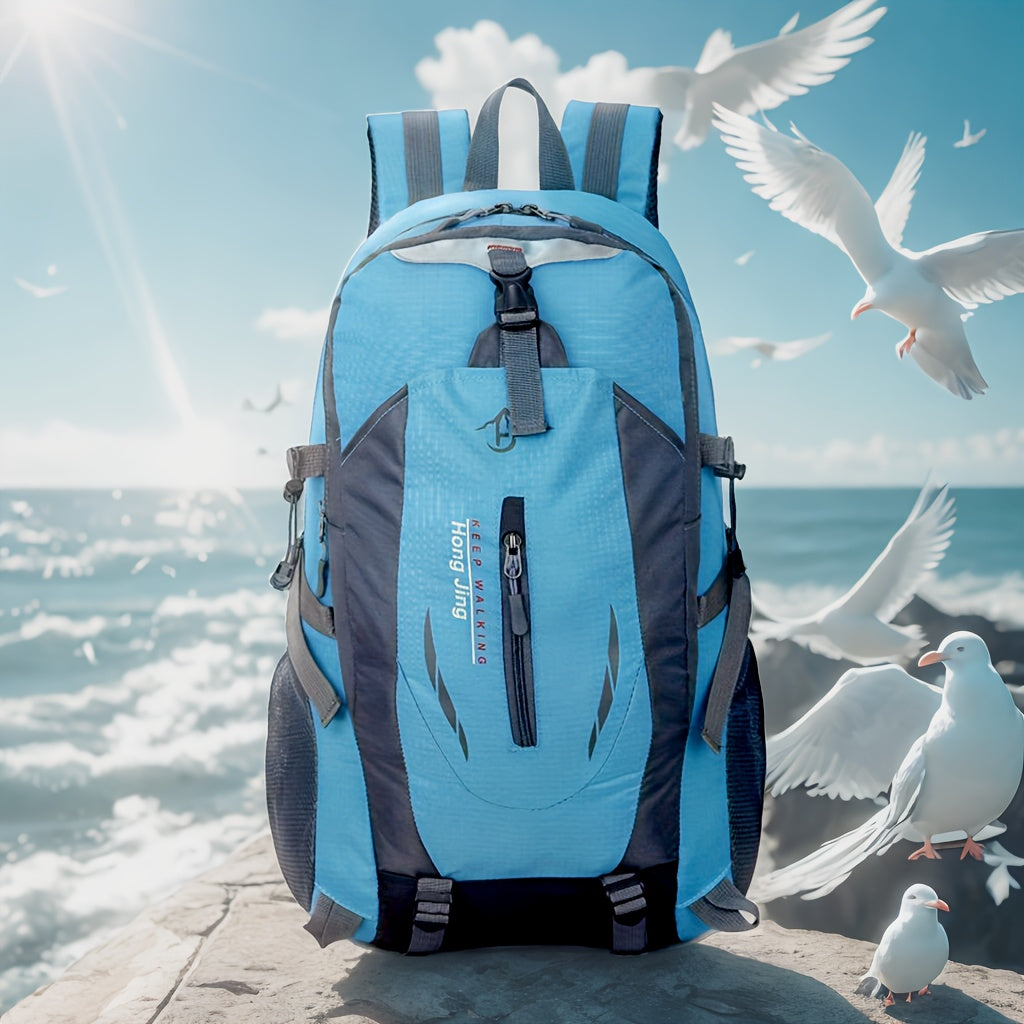 Lightweight Hiking Daypack Backpack 25L with Laptop Compartment – Oxford Cloth Adjustable Harness for Men Women Camping Cycling Travel Commute