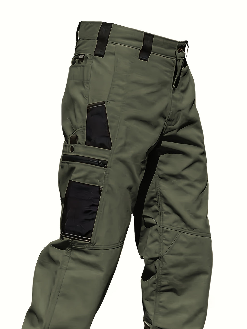 Men's Tactical Cargo Pants 2-Pack – Ripstop Multi-Pocket Work Pants for Camping, Hiking, Hunting & Fishing, Straight Leg All-Season Outdoor Pants, Sizes S-XXXL