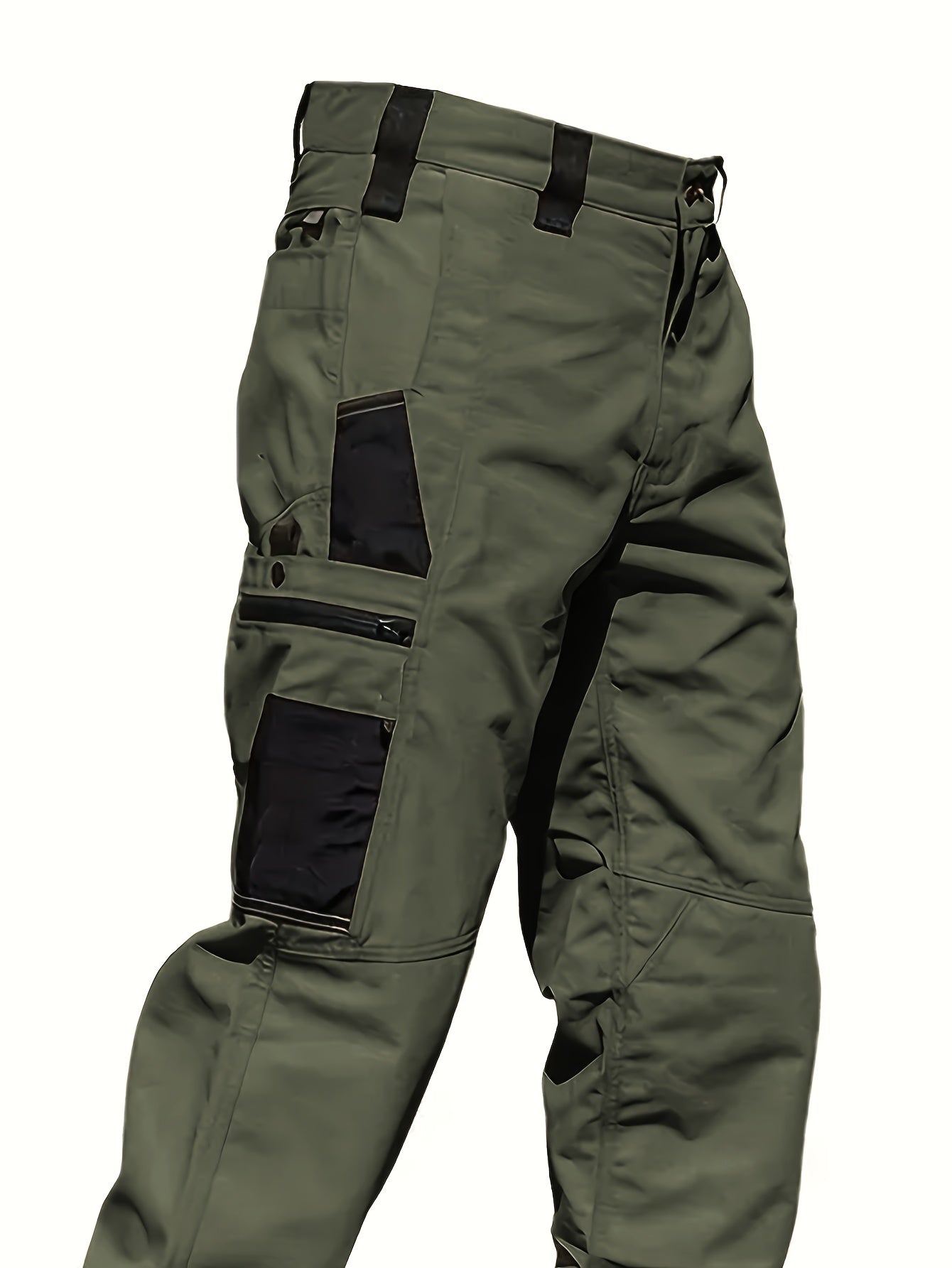 Men's Tactical Cargo Pants 2-Pack – Ripstop Multi-Pocket Work Pants for Camping, Hiking, Hunting & Fishing, Straight Leg All-Season Outdoor Pants, Sizes S-XXXL