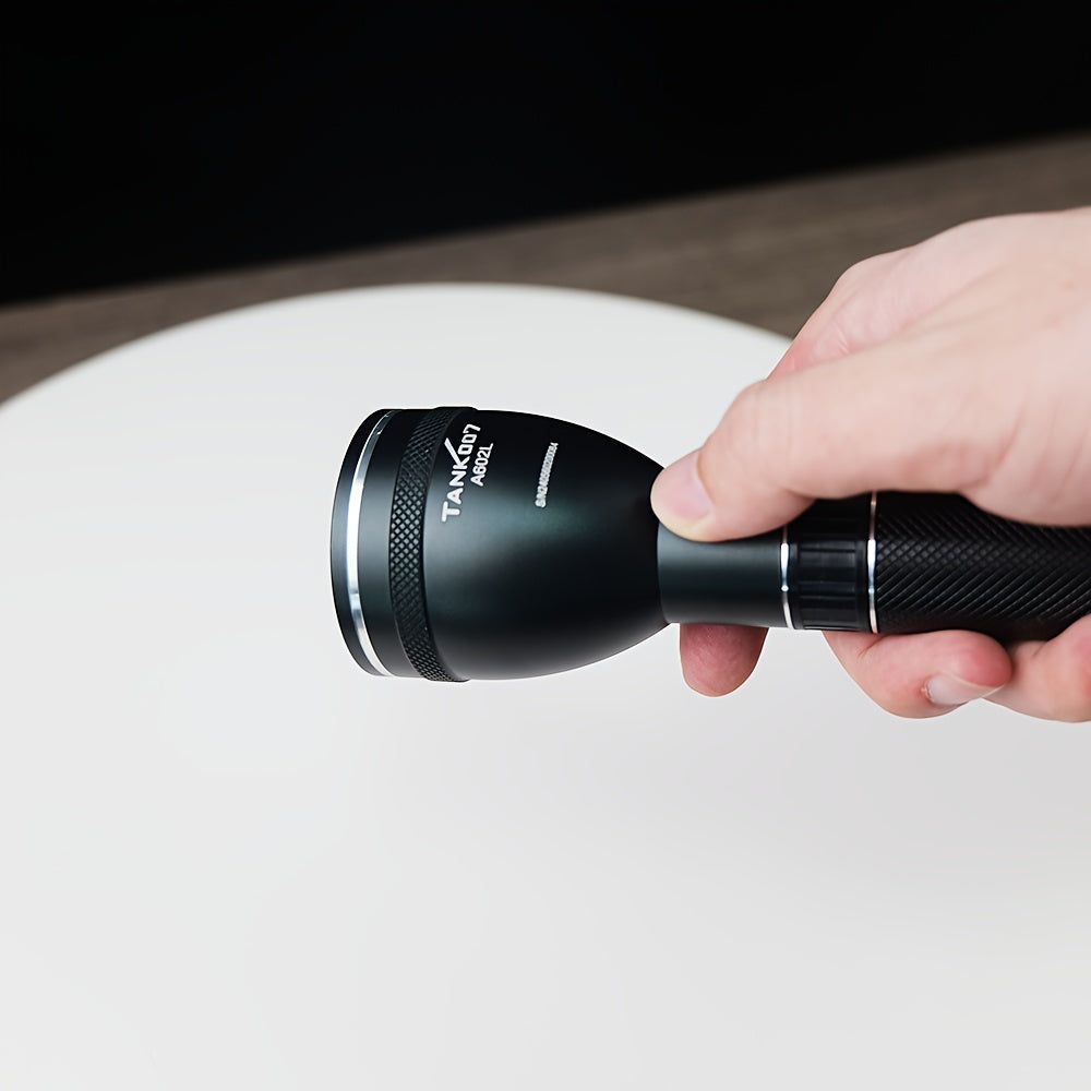 Outdoor Patrol Flashlight Rechargeable – 4000mAh Battery, 3 Adjustable Modes, High Lumen LED, Durable Tactical Torch for Camping, Hiking, Security & Emergency Use