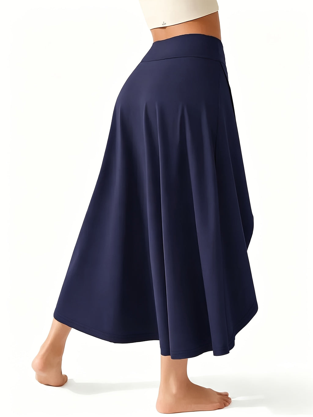 Women's High Waist Skort with Inner Shorts & Pockets – 2-in-1 Lightweight Stretchy Activewear Skirt for Sports, Gym, Workout & Casual Wear, Machine Washable, XS-XXL
