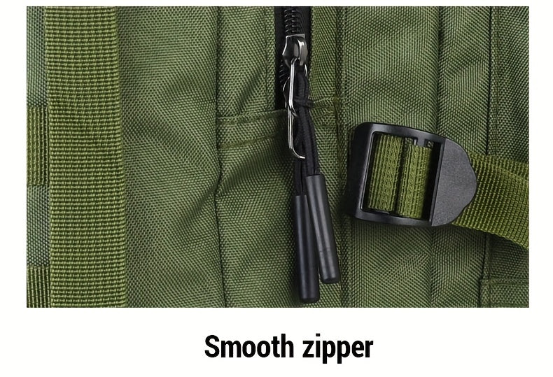 100L Tactical Camouflage Backpack – Large Capacity Hiking Rucksack with Multiple Compartments, Ergonomic Straps for Camping, Trekking, Hunting & Travel
