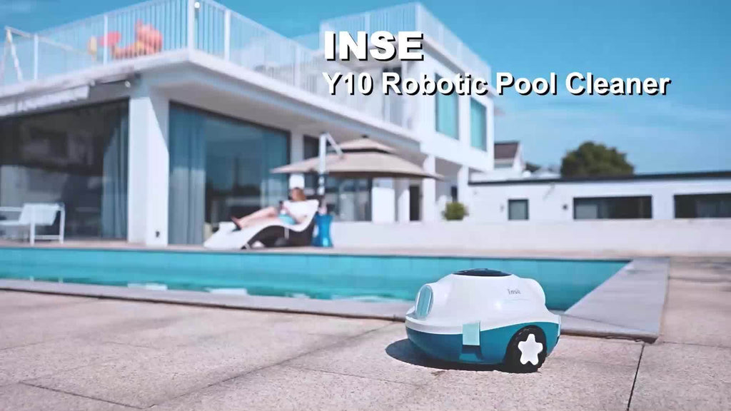 Cordless Robotic Pool Cleaner Automatic Vacuum 90 Min Runtime IPX8 Waterproof Self-Parking Lightweight, Robot Pool Cleaner for Flat Above Ground In-Ground Pool Up to 65 Ft 1100 Sq Ft