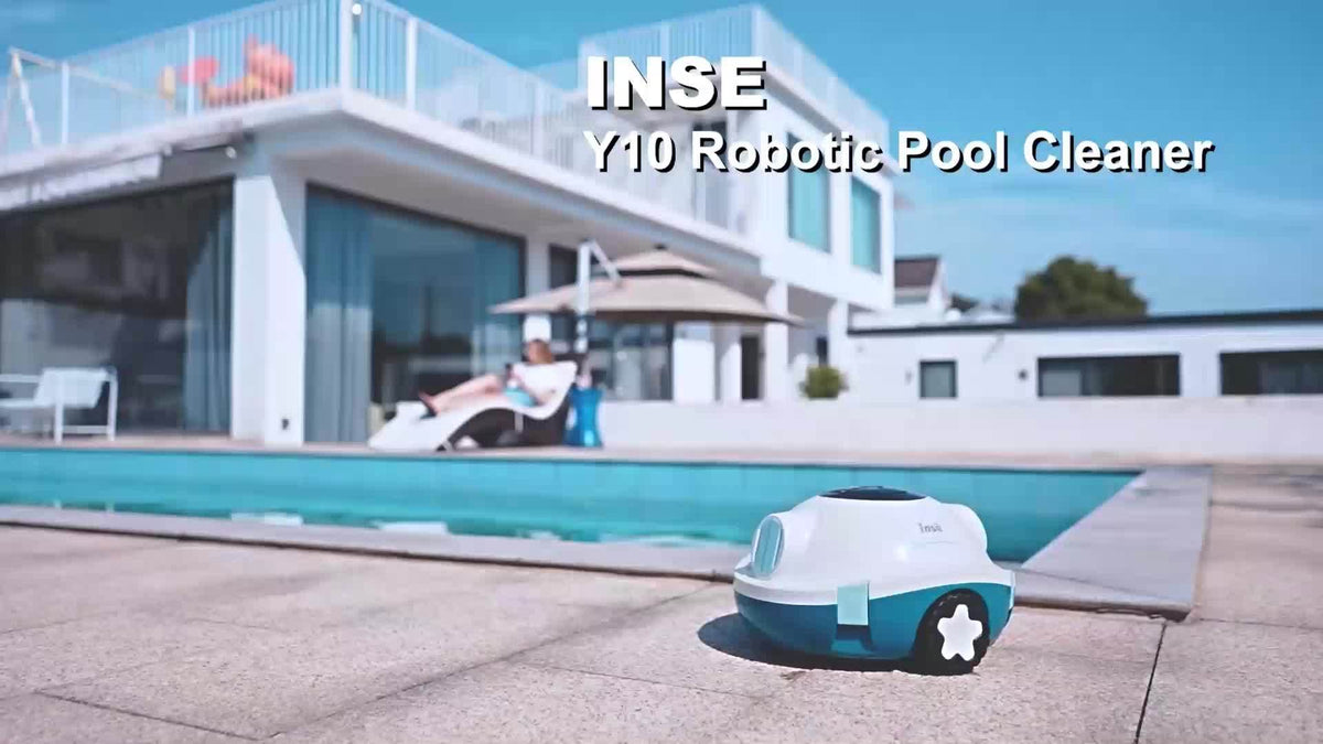 Cordless Robotic Pool Cleaner Automatic Vacuum 90 Min Runtime IPX8 Waterproof Self-Parking Lightweight, Robot Pool Cleaner for Flat Above Ground In-Ground Pool Up to 65 Ft 1100 Sq Ft