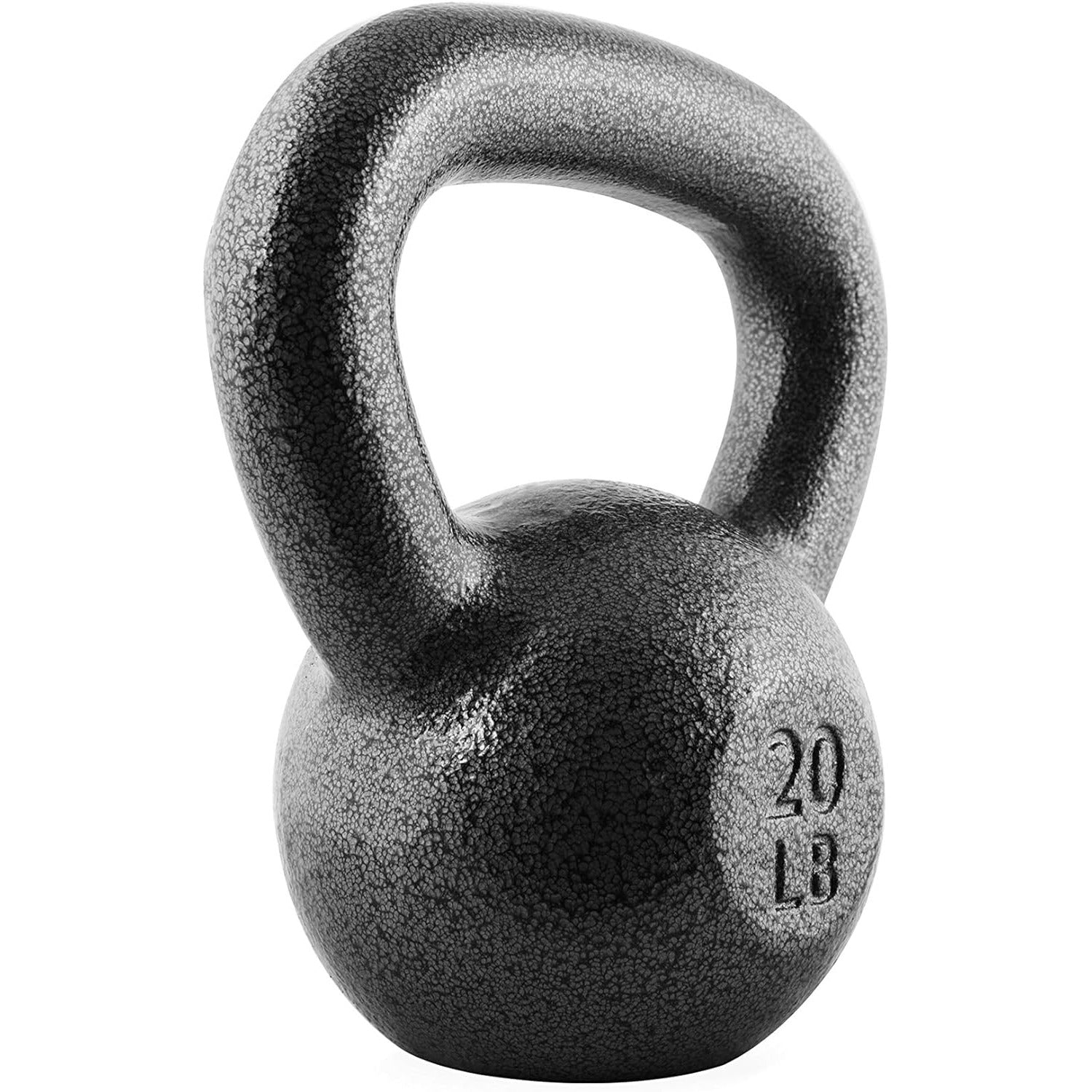 Cast Iron Kettlebell 10 25 35 50 70 LB Hammerstone Painted Flat Bottom Wide Handle – Home Gym Strength Training CrossFit HIIT Full Body Workout Weight