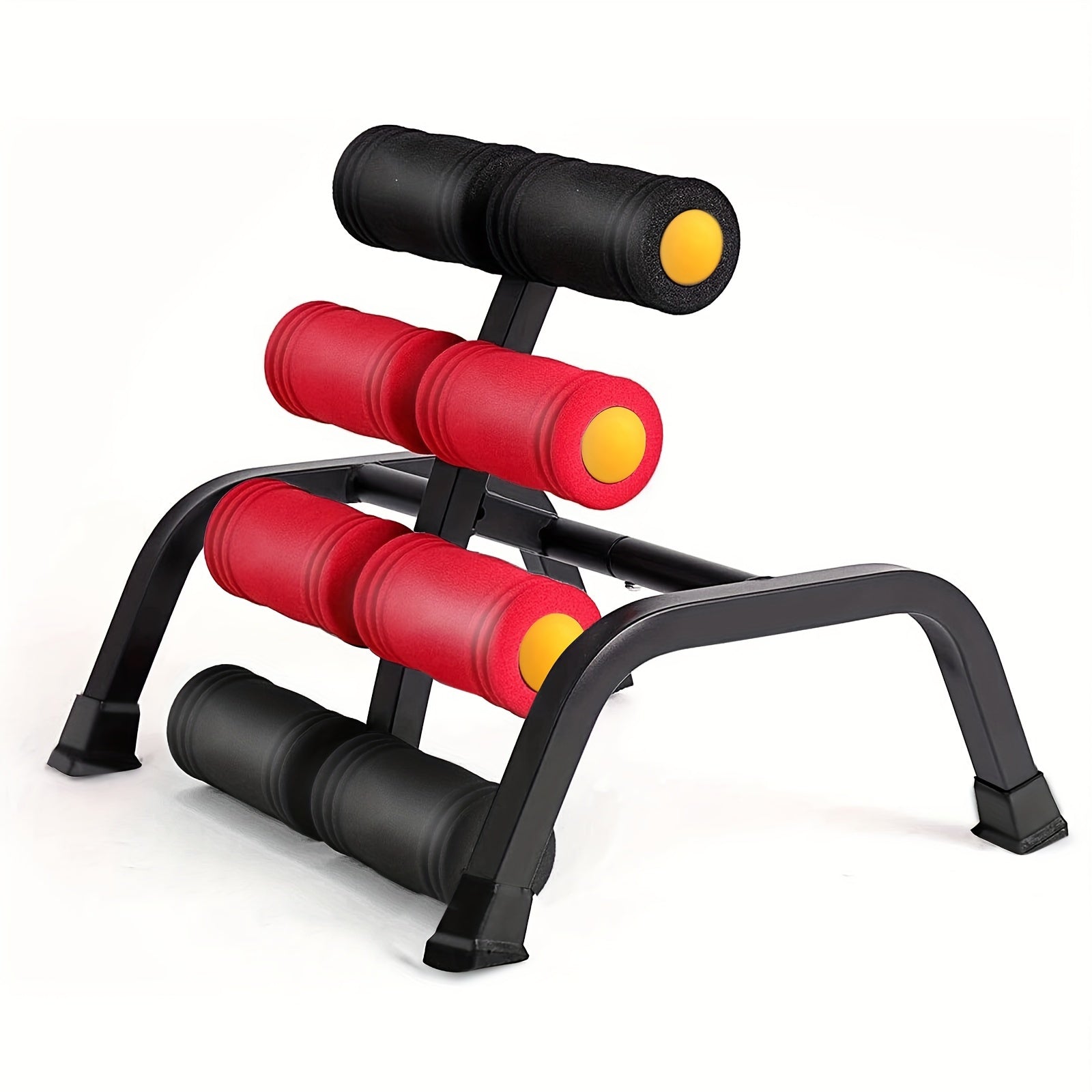 Mini Inversion Table Back Stretching Machine – Ab Trainer Handstand Training Yoga Home Gym Equipment for Back Pain Relief Core Strength Full Body Workout – Compact Space-Saving Design