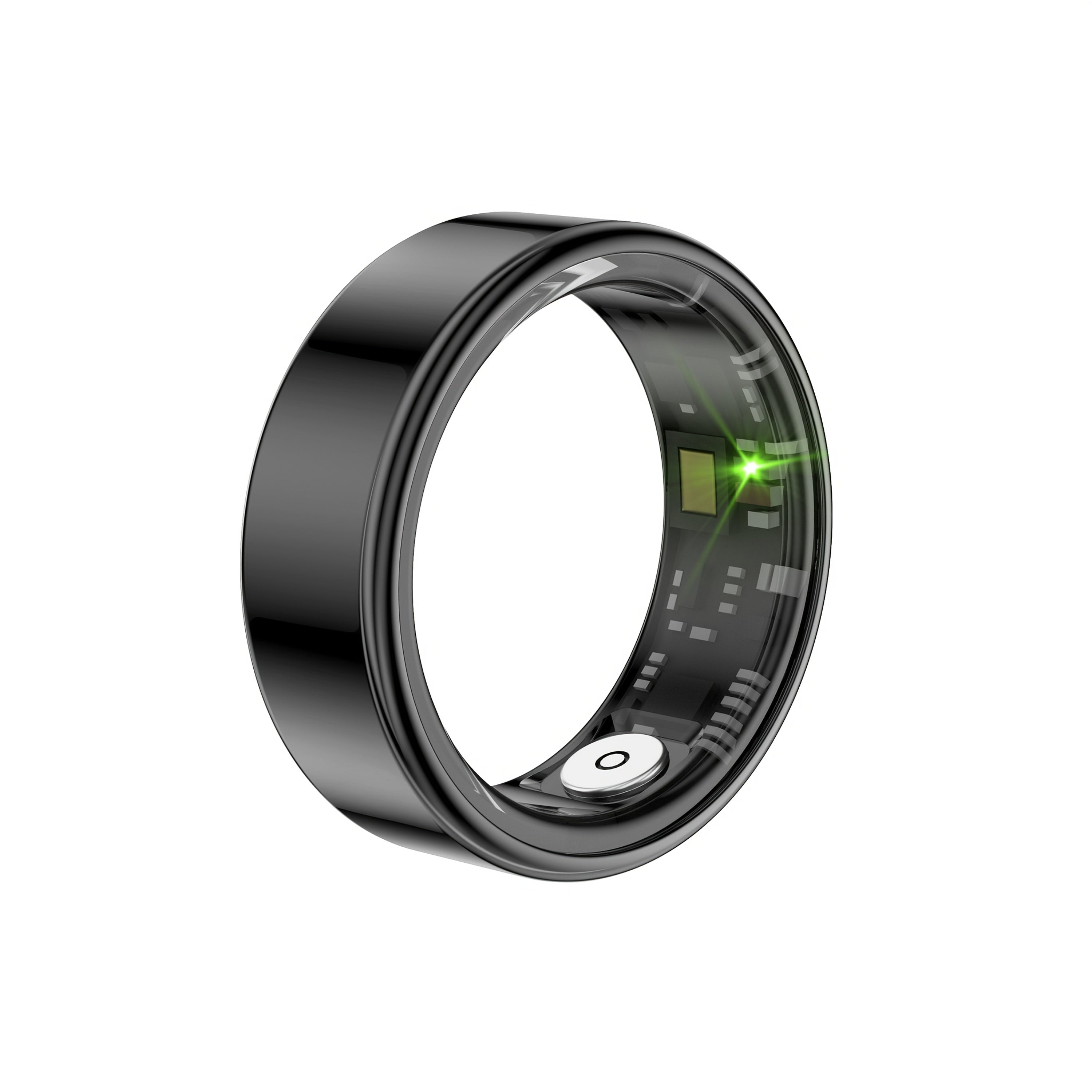 Smart Ring Fitness Tracker for Women Men – IP68 Waterproof Health Ring with Sleep Tracker, Step Counter & Distance Monitor, Compatible with iPhone & Android, Sizes #7-#13