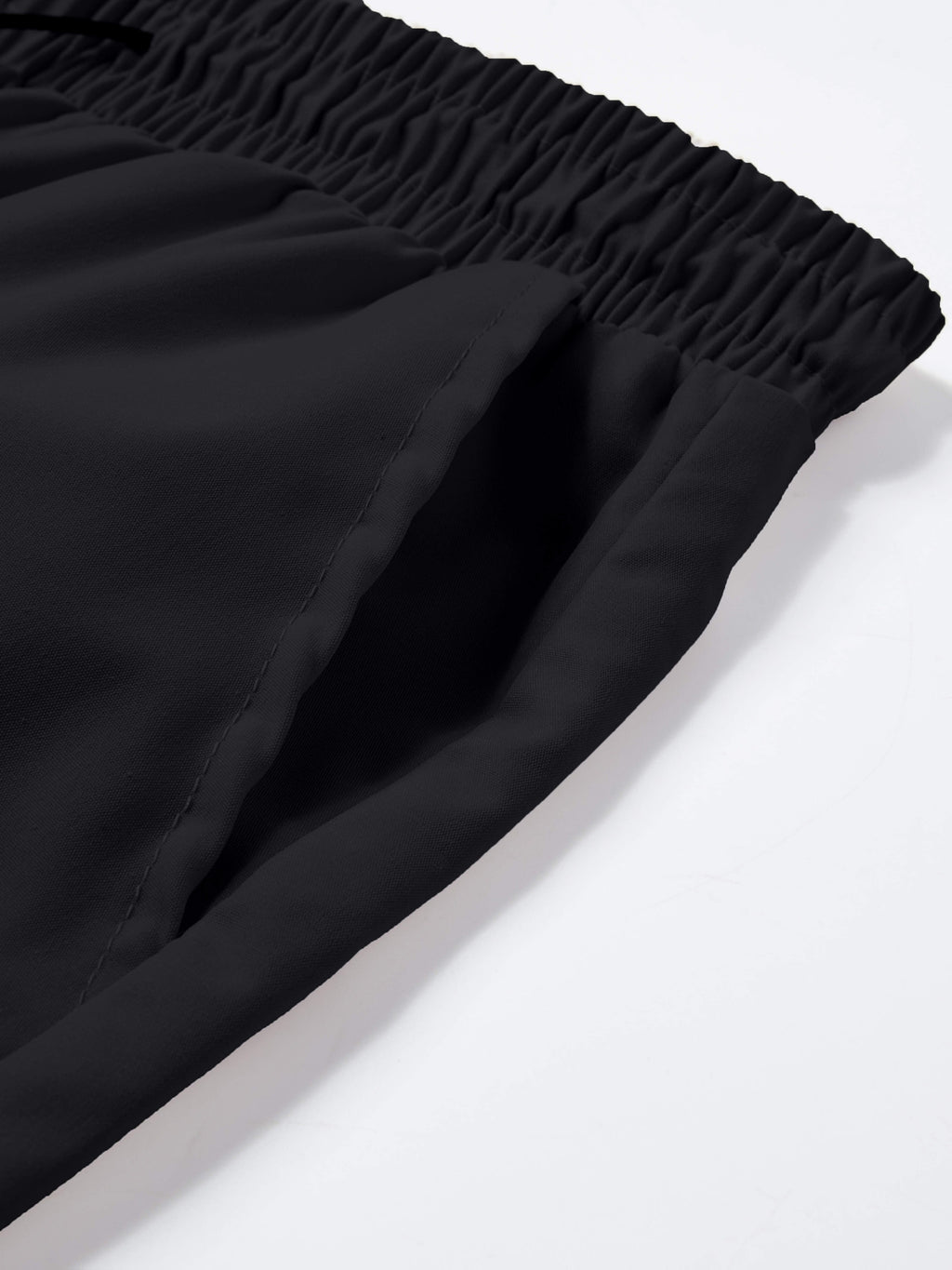 Women's Wide Leg Cargo Pants Elastic Waist Drawstring Multiple Pockets Loose Comfy Casual Trousers for Street Style Hiking Jogging Daily Wear All Season Beige Black Dark Gray Khaki XS-XXL