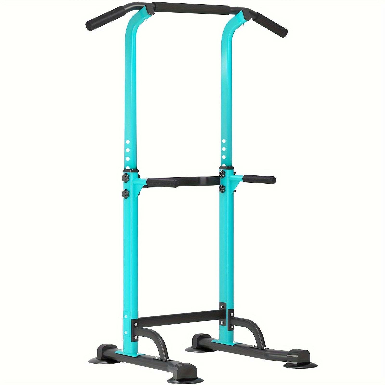 Power Tower Dip Station with Adjustable Pull-Up Bar – 330 lb Capacity Home Gym Strength Training Equipment for Pull-Ups, Dips, Knee Raises & Full Body Workout