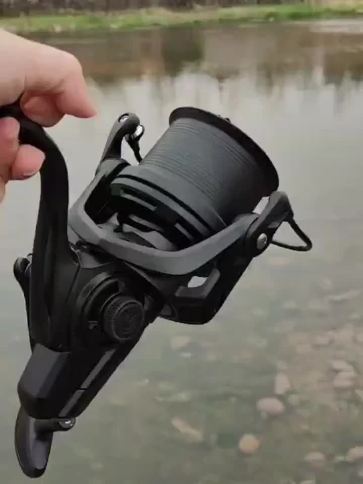 Deep Sea Spinning Fishing Reel 8000-14000 – Heavy Duty Metal Saltwater Reel, Large Line Capacity, Ambidextrous Handle, Offshore Big Game Fishing Wheel for Large Fish