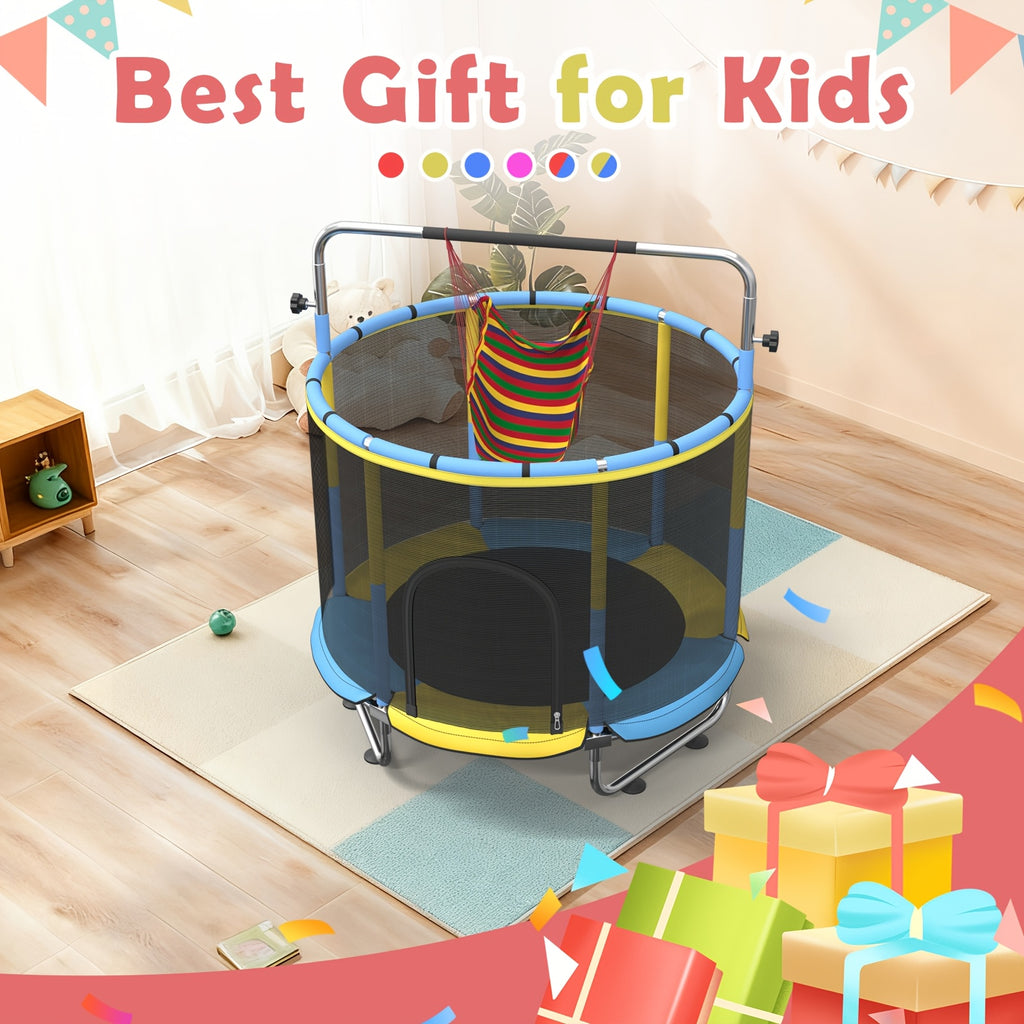 Leisure Sports Trampoline for Kids Adults Outdoor Backyard Fitness Fun Exercise Jumping Trampoline Multiple Colors Home Gym Cardio Workout