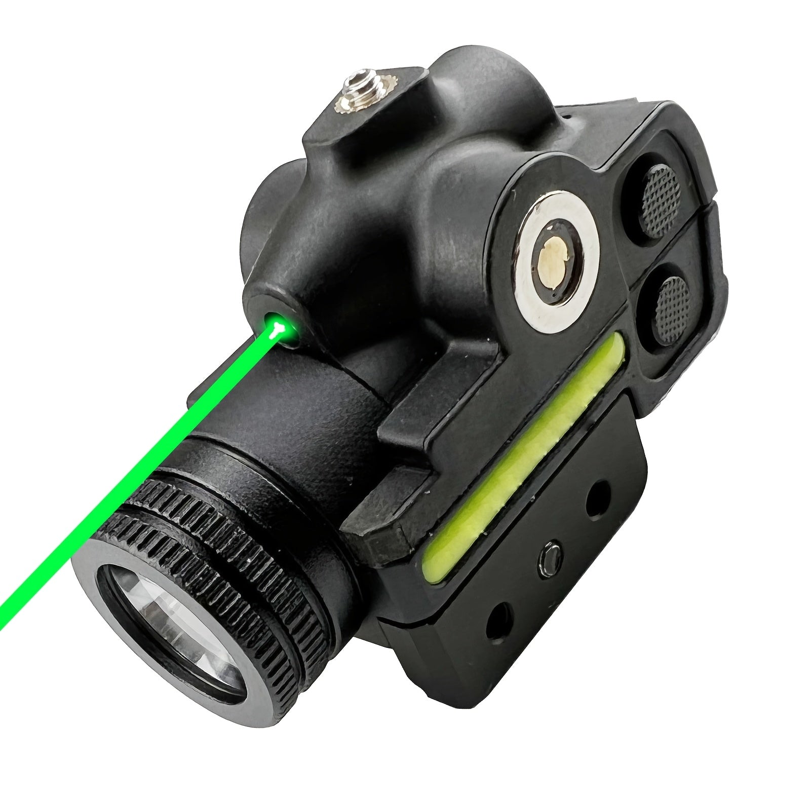 Tactical Green Laser Sight with LED Flashlight Combo USB Rechargeable Ambidextrous for 20mm Picatinny Rail Air Pistol Handgun Shotgun Rifle