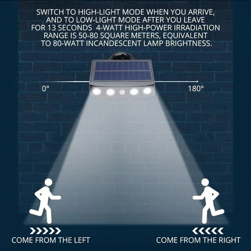 Solar Wall Lights Outdoor Dusk to Dawn IP44 Waterproof 120° Wide Beam 1200mAh Auto On Off Security Light for Porch Courtyard Deck Garden Fence White Warm Light 1 2 4 Pack