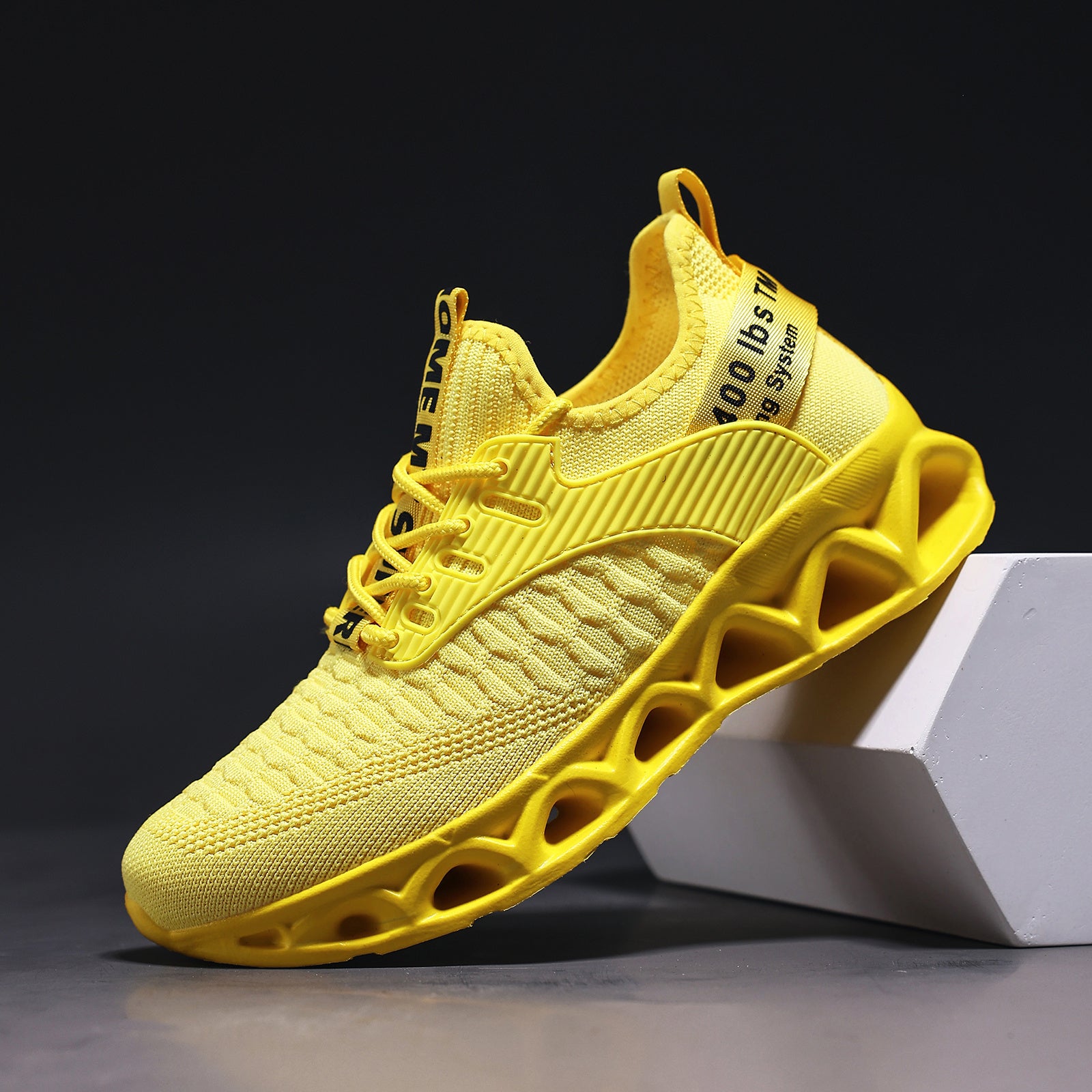 Women's Breathable Running Sneakers Non-Slip Blade Sole – Lightweight Cushioned Gym Walking Work Outdoor Training Shoes for Women US Size 6.5-12.5 – 7 Colors