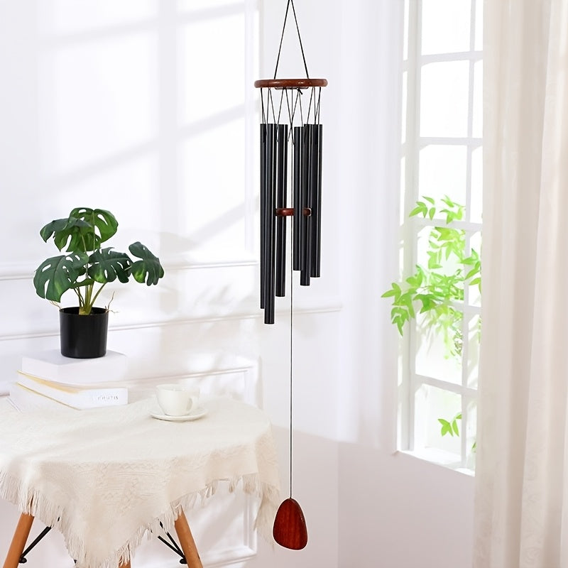 Deep Tone Wind Chime Outdoor Large Metal Tubes Soothing Sound for Garden Patio Porch Home Decor Gift