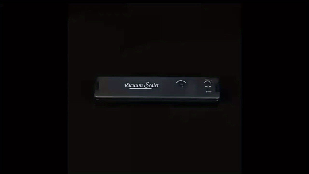 Vacuum Sealer Machine with 50 Seal Bags – Automatic Air Food Sealing System for Food Saver Storage & Sous Vide, Black or White