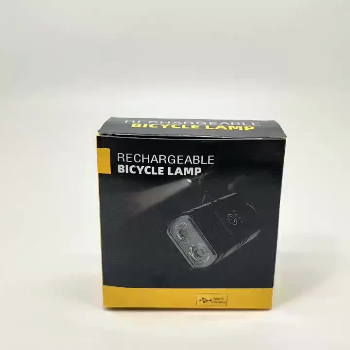 USB Rechargeable Bike Light Set Front & Rear – 1500 Lumen LED Bicycle Light Type-C Fast Charging 6+4 Modes Waterproof Safety Cycling Lamp for Night Riding Commuting Camping – 1/2/3 Pack