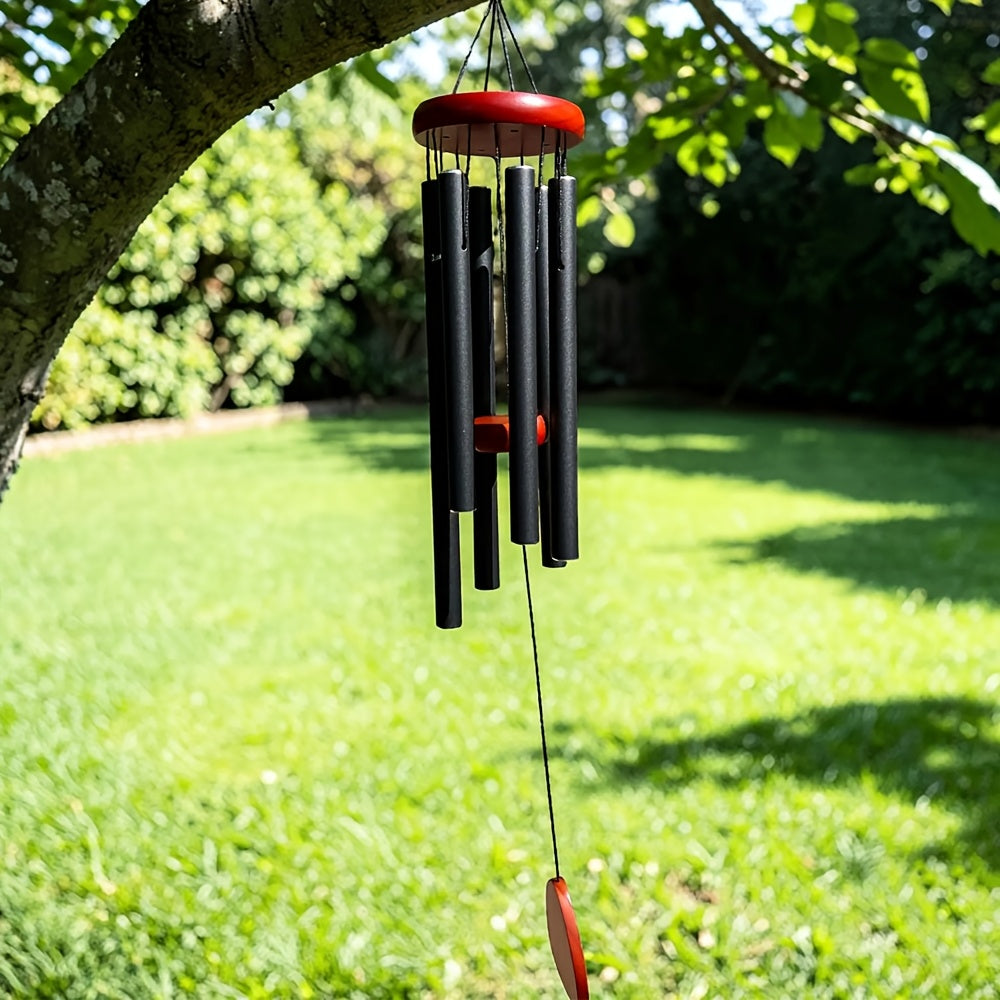 Deep Tone Wind Chime Outdoor Large Metal Tubes Soothing Sound for Garden Patio Porch Home Decor Gift