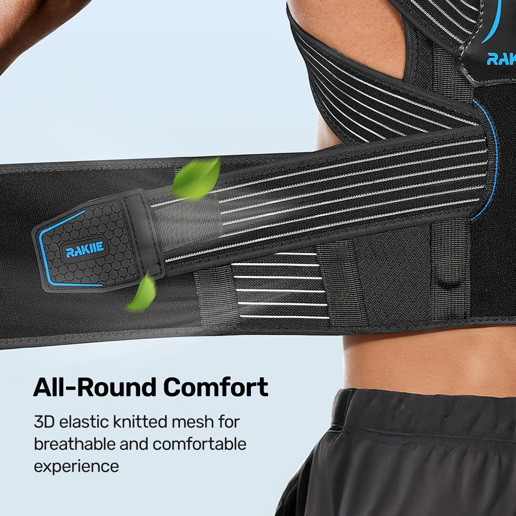 Adjustable Posture Corrector Vest – Shoulder Straightening Brace with Padded Cushions & Soft Underarm Bands, Unisex Back Support for Daily Wear, Sizes S-XL