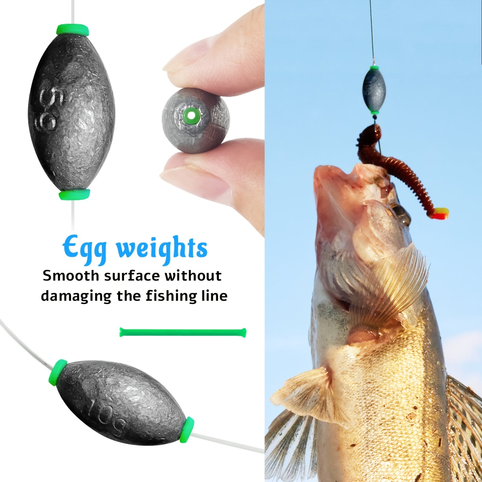 Fishing Tackle Kit 306 & 84 Pcs – Hooks Sinkers Bobbers Jig Heads Beads Swivels Snaps with Tackle Box for Freshwater & Saltwater Fishing