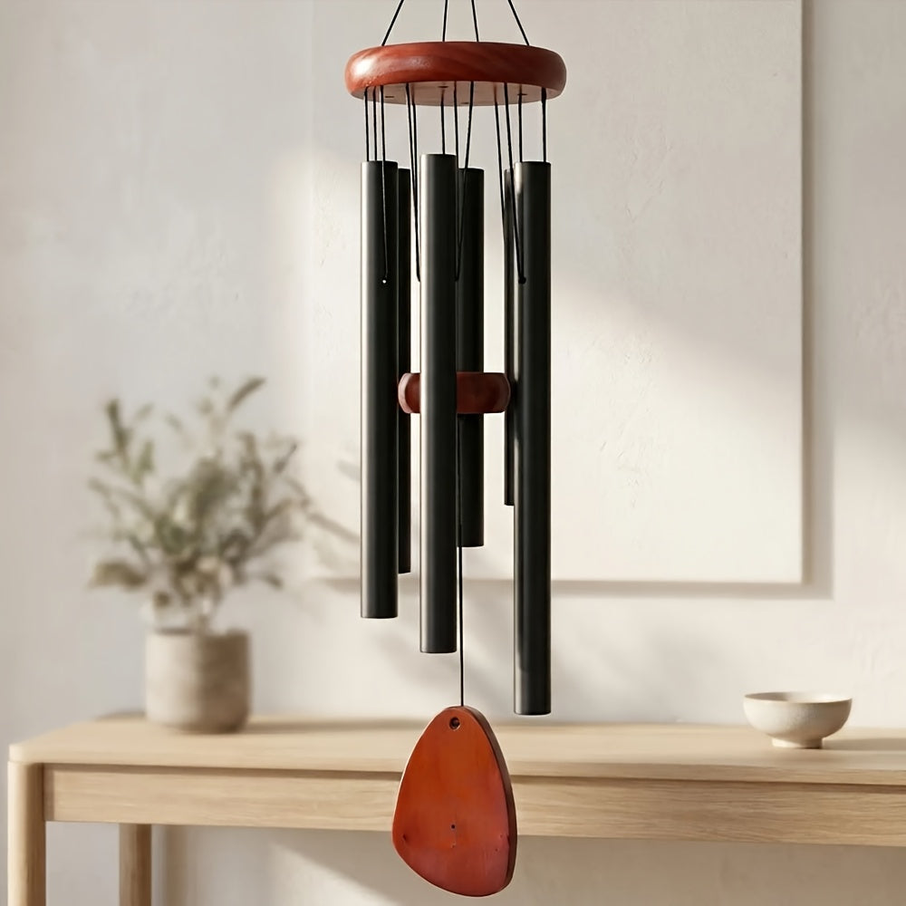 Deep Tone Wind Chime Outdoor Large Metal Tubes Soothing Sound for Garden Patio Porch Home Decor Gift