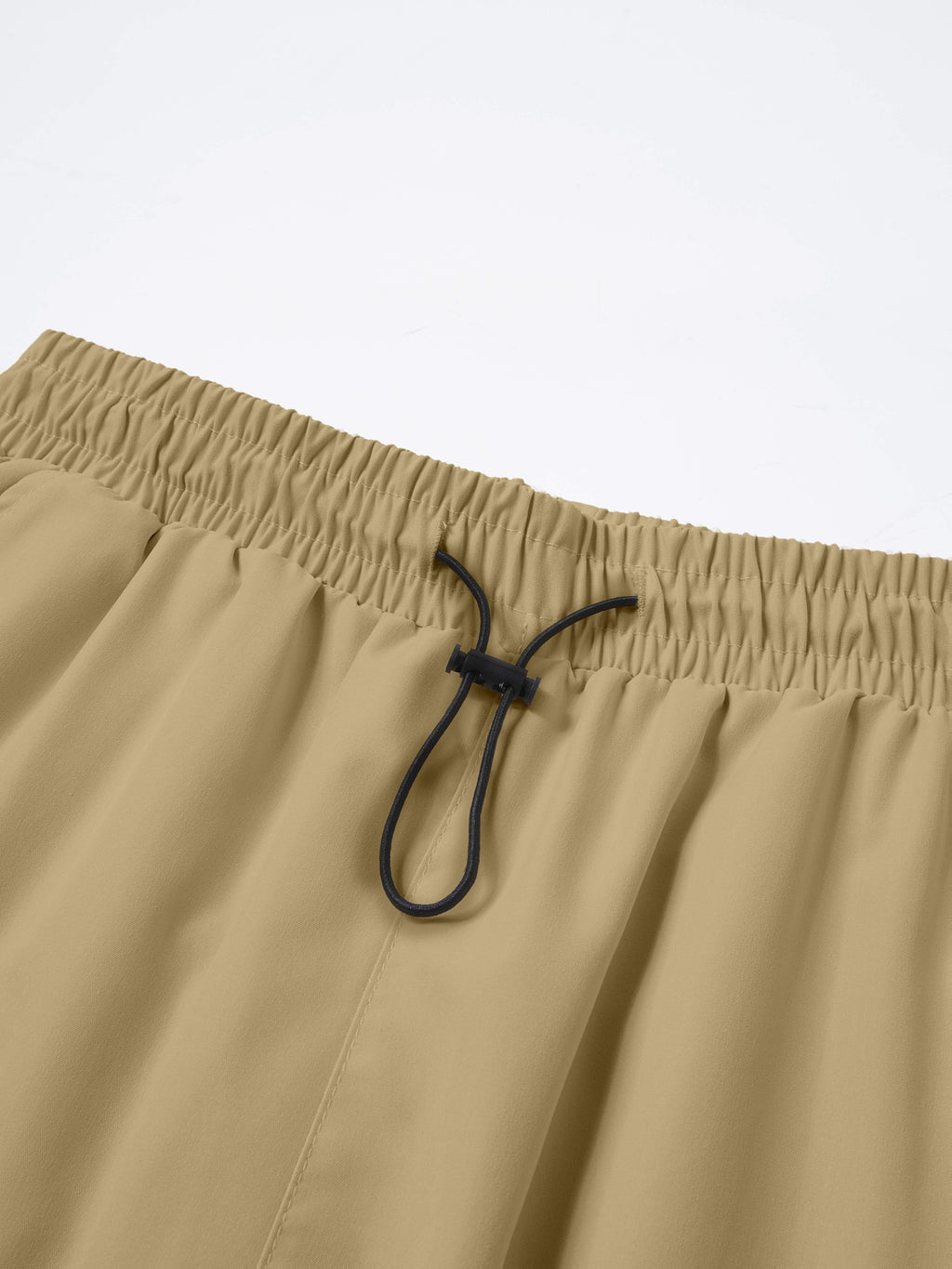 Women's Wide Leg Cargo Pants Elastic Waist Drawstring Multiple Pockets Loose Comfy Casual Trousers for Street Style Hiking Jogging Daily Wear All Season Beige Black Dark Gray Khaki XS-XXL
