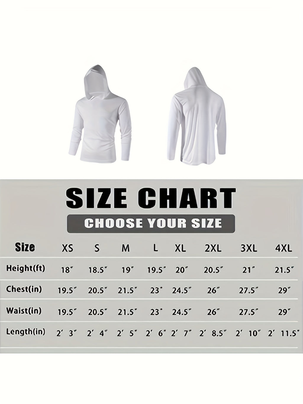 5-Pack Men's Quick-Dry Hooded Sweatshirt – Lightweight Breathable Athletic Hoodie for Running, Gym & Outdoor Sports, Sizes S-3XL, Mixed Colors (Black, White, Gray, Blue, Orange)