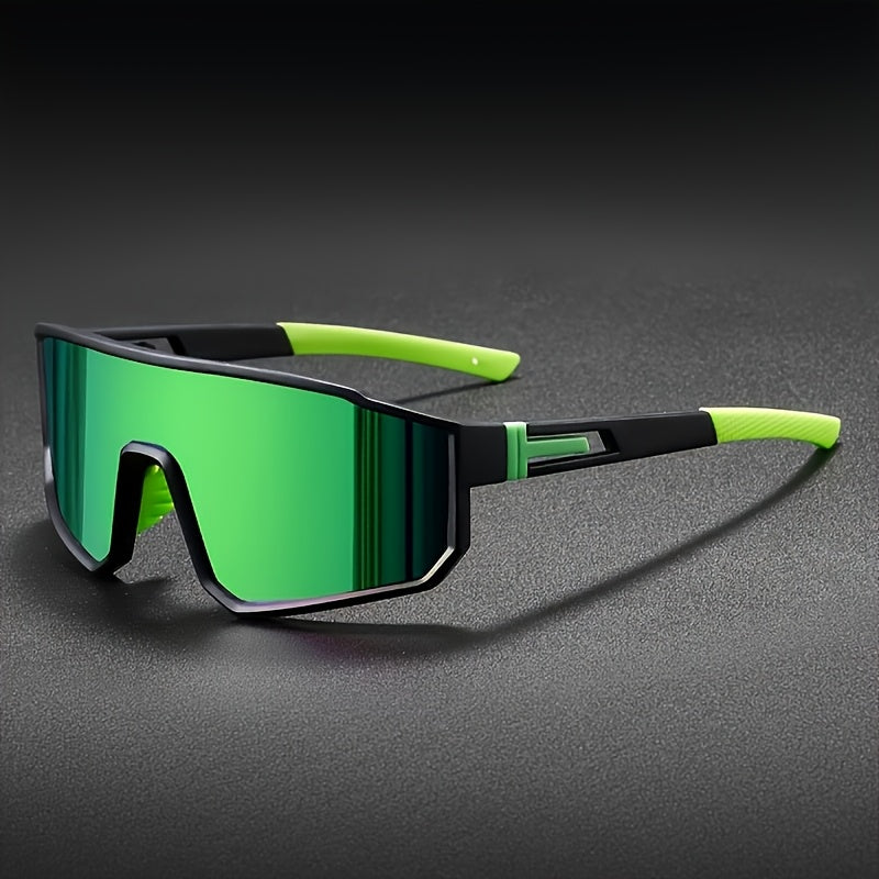 Mirrored Sports Sunglasses 3-4Pcs Set – PC Polycarbonate Lens Fashion Glasses for Men Women Casual Wear Festival Outdoor, Multiple Colors