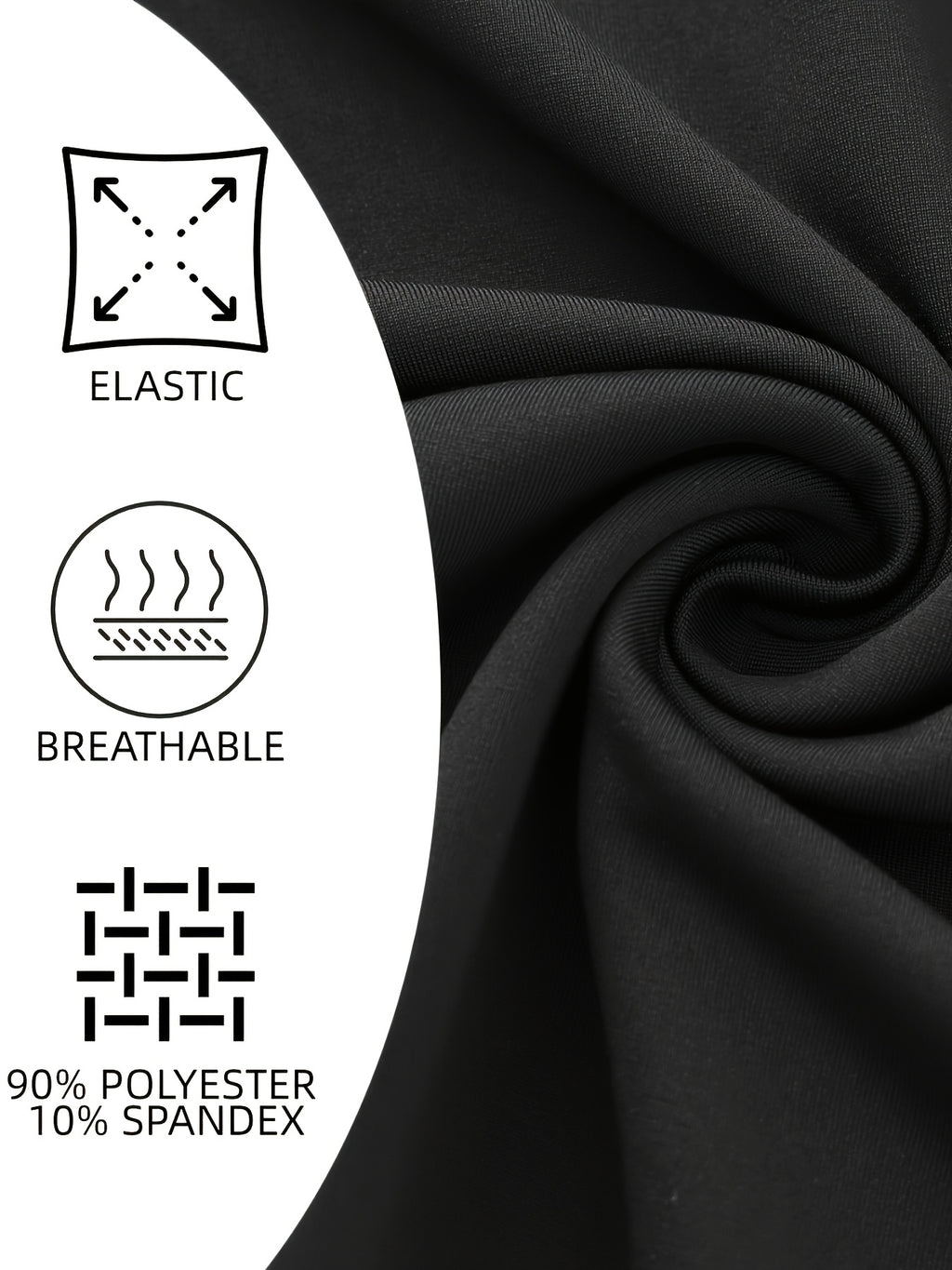 Women's Thermal Underwear Set 2-Piece – Compression Base Layer Lined Leggings & Top for Winter Sports Skiing Yoga Cycling, Soft Knit 90% Polyester, Black, S-XXL