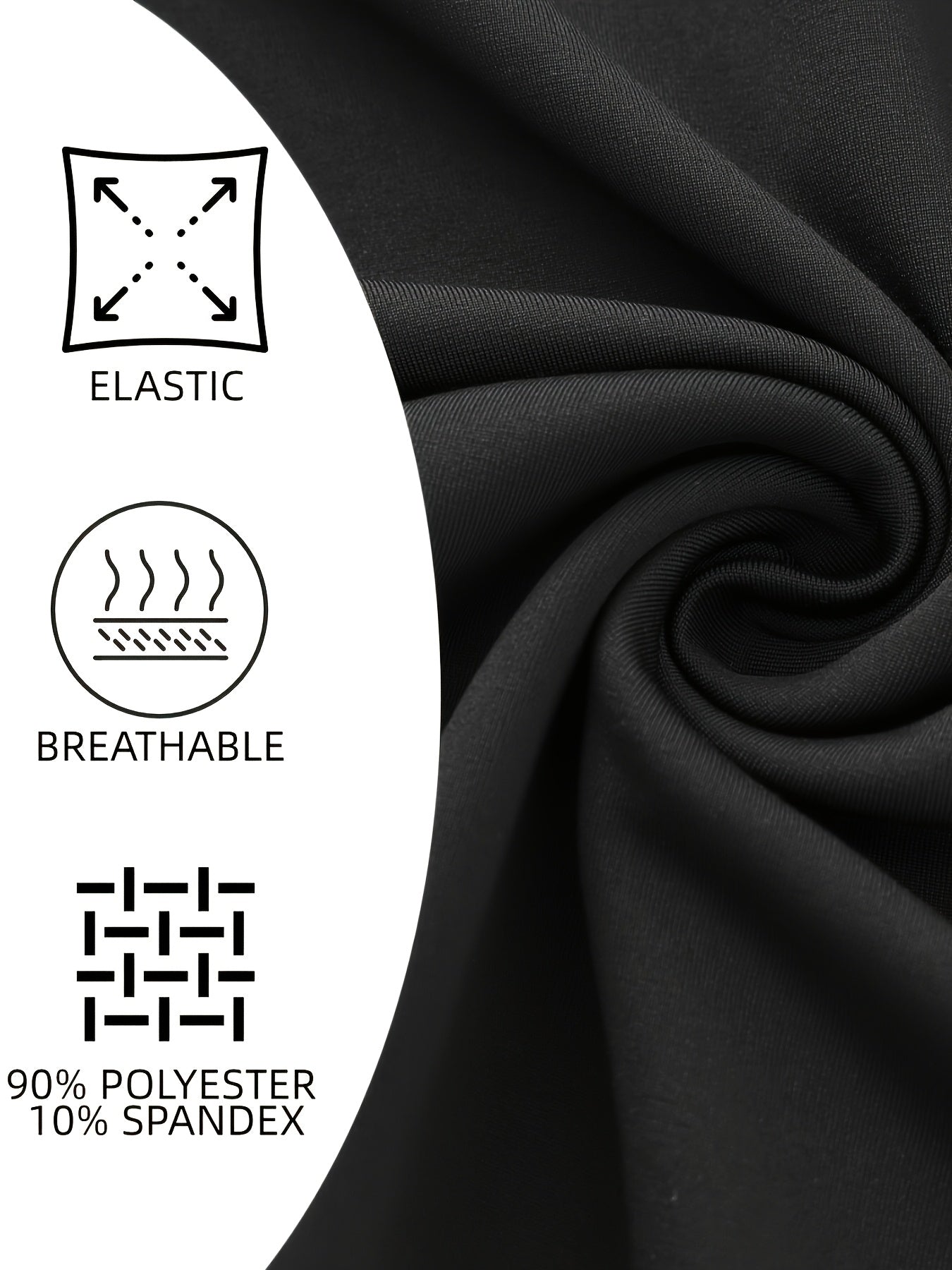 Women's Thermal Underwear Set 2-Piece – Compression Base Layer Lined Leggings & Top for Winter Sports Skiing Yoga Cycling, Soft Knit 90% Polyester, Black, S-XXL