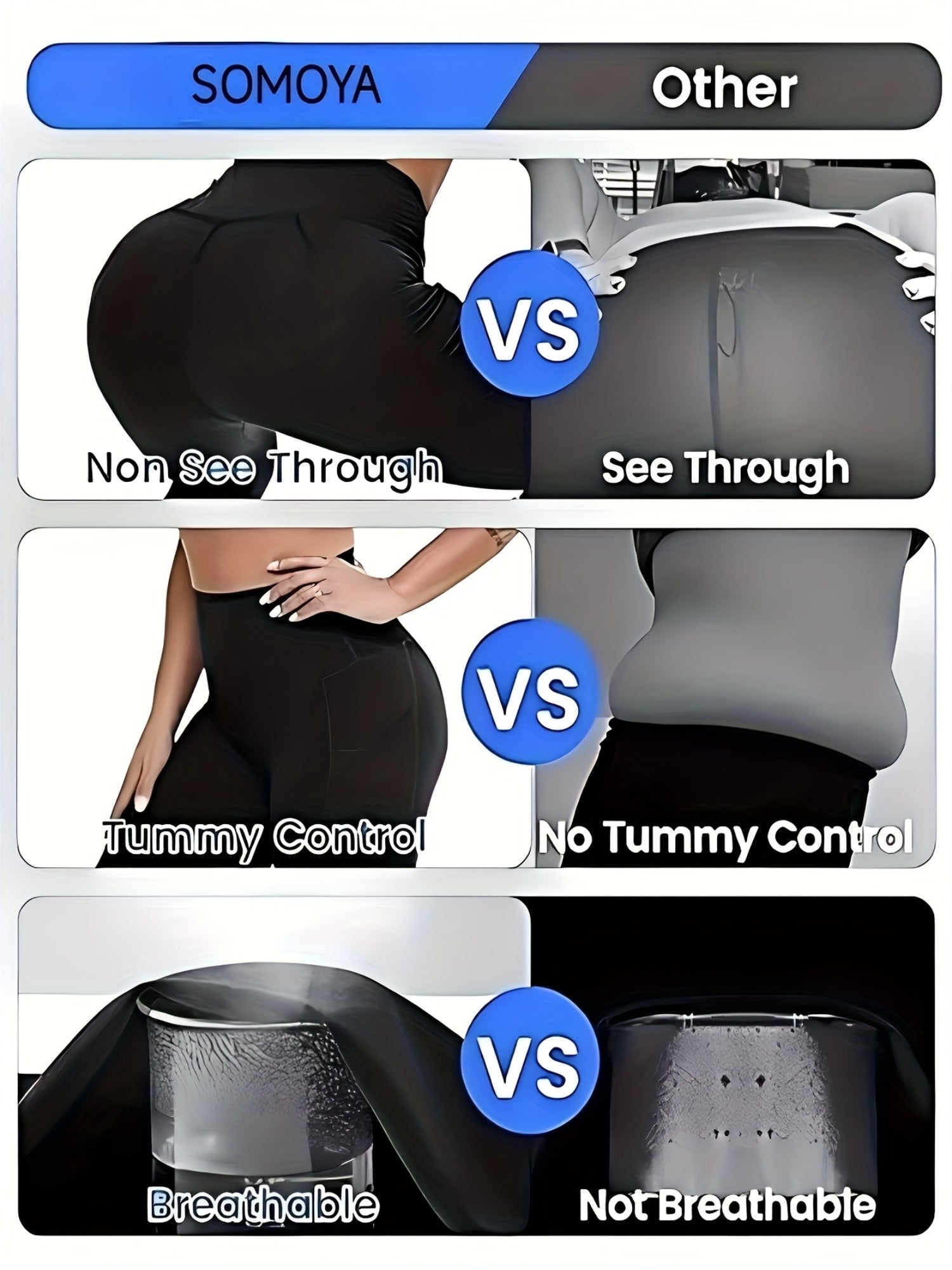 High Waisted Yoga Pants for Women with Pockets High Stretch Solid Color Athletic Leggings for Running Gym Workout Training XS-XXL