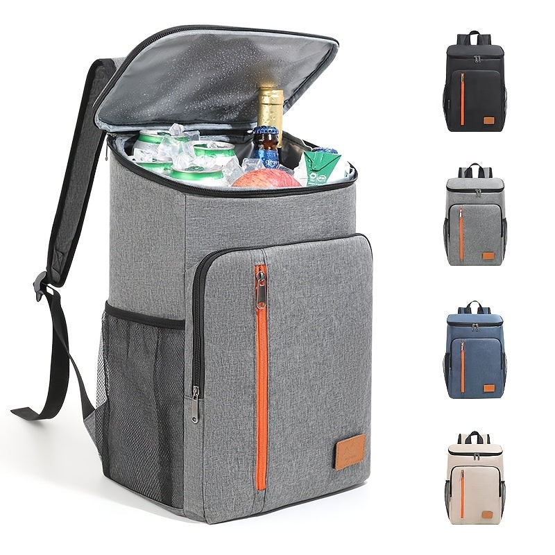 Insulated Cooler Backpack 30+ Cans Extra Large – Leakproof Shoulder Bag for BBQ Camping Picnic Beach Outdoor Men Women