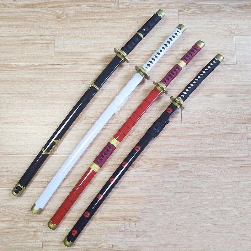 Bamboo Katana Sword 40 Inch Full Size Unsharpened Wooden Samurai Blade – Anime Cosplay Ninja Prop Practice Training Japanese Sabre Gift Kids Adults