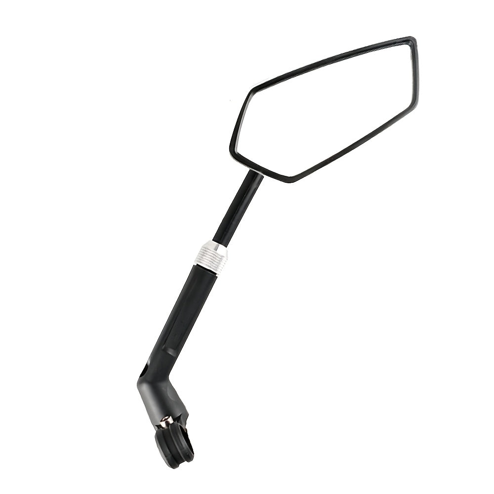 Bike Rearview Mirror 360° Rotatable Retractable HD Reflective Handlebar Safety Mirror for Mountain Bikes Round Tube Handlebars Cycling Rear View 1pc or 1 Pair