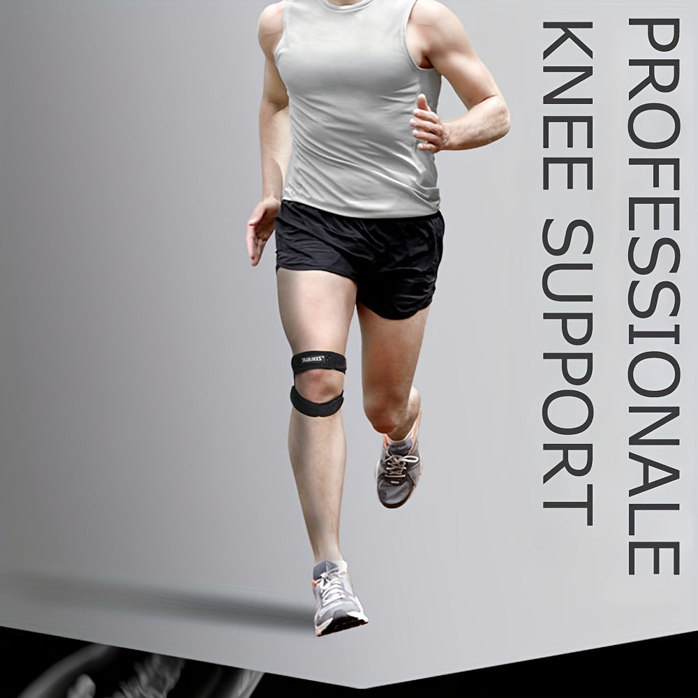 Adjustable Breathable Knee Support Brace – Soft Knit Compression Sleeve for Knee Pain Relief Sports Running Arthritis Gym Hiking Everyday Wear Men Women